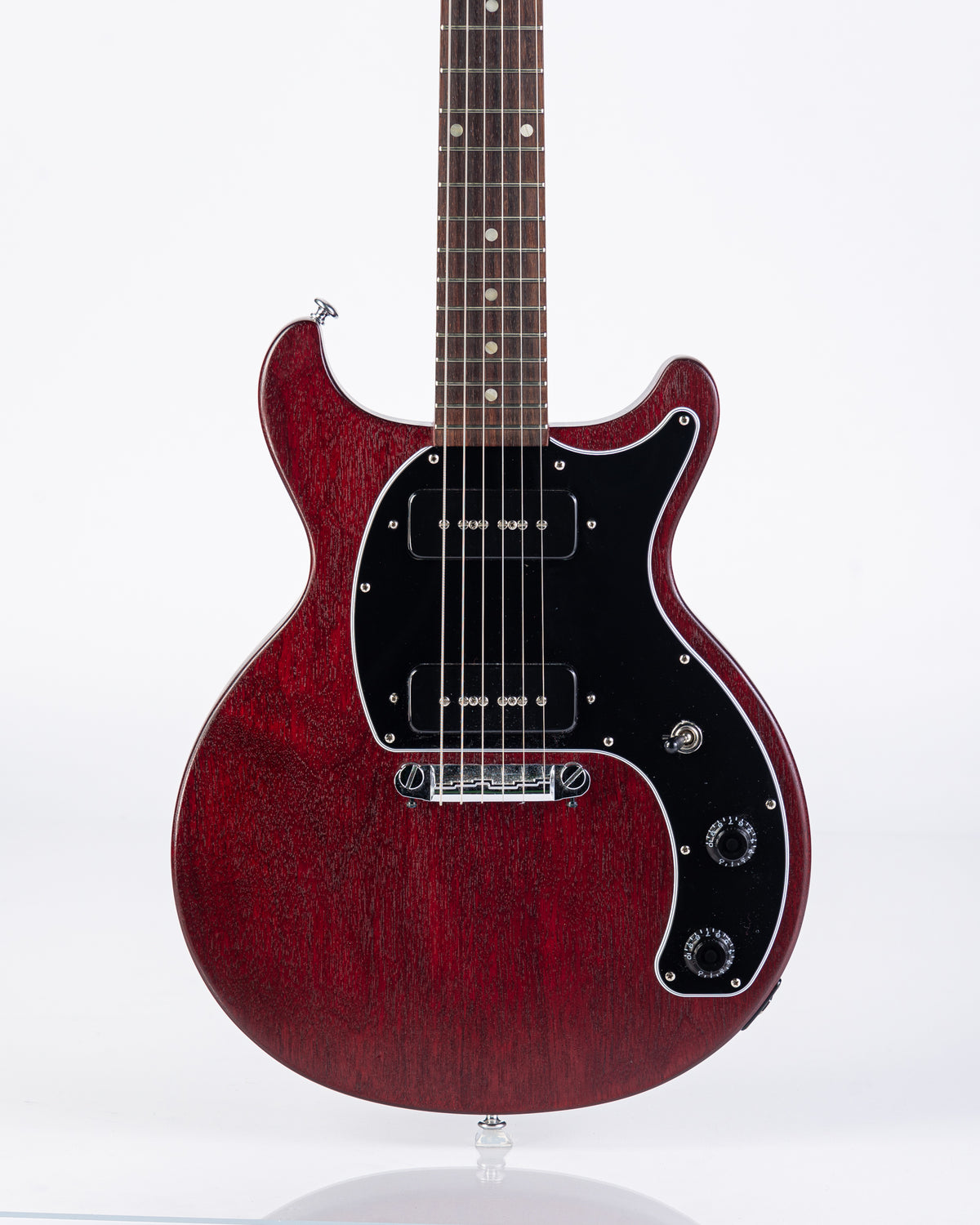 USED Gibson Les Paul Special Tribute DC Double Cutaway P90 Worn Red W/Gibson Gig Bag