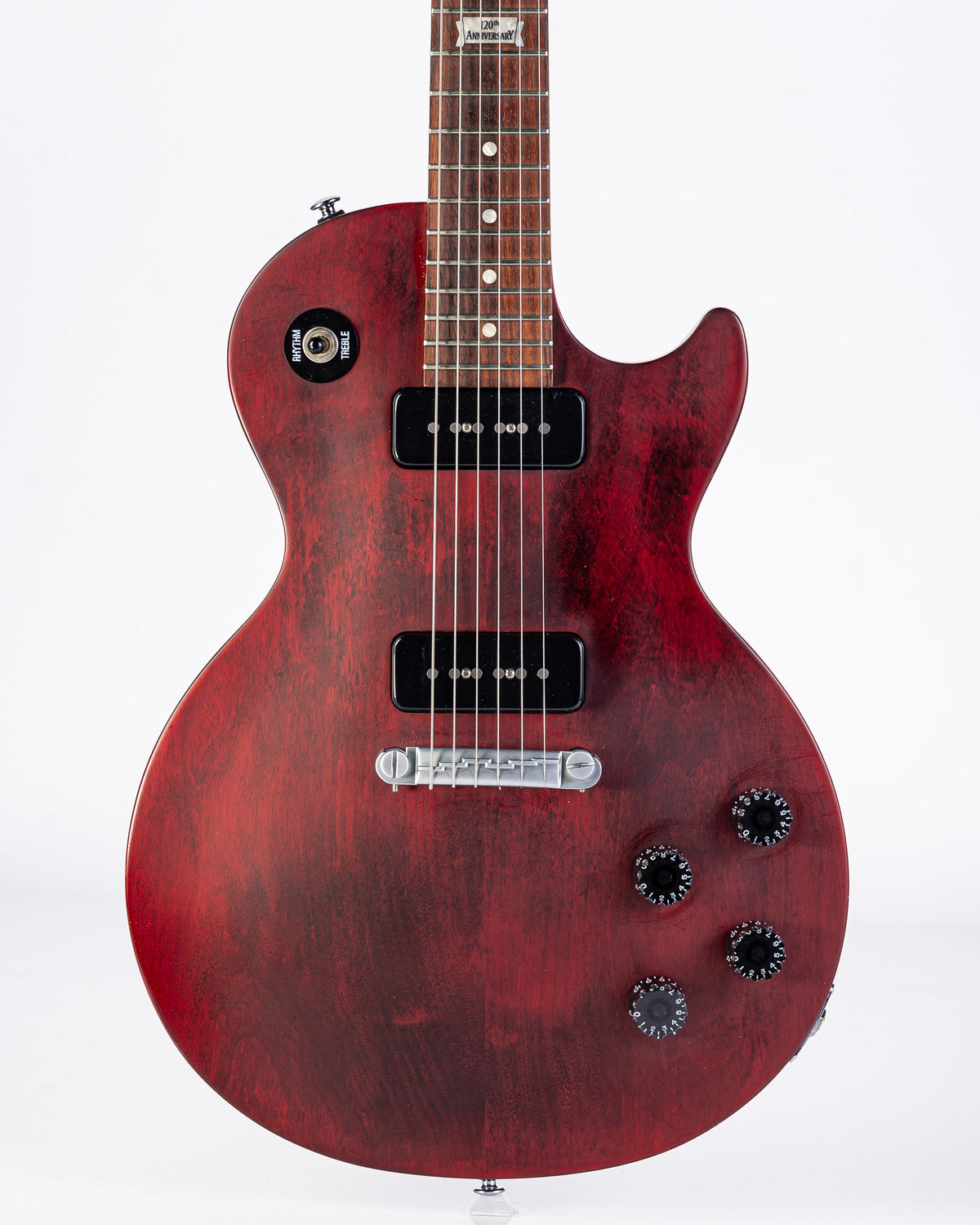 USED Gibson Les Paul Melody Maker 120th Wine Red Satin w/HSC (SKB)