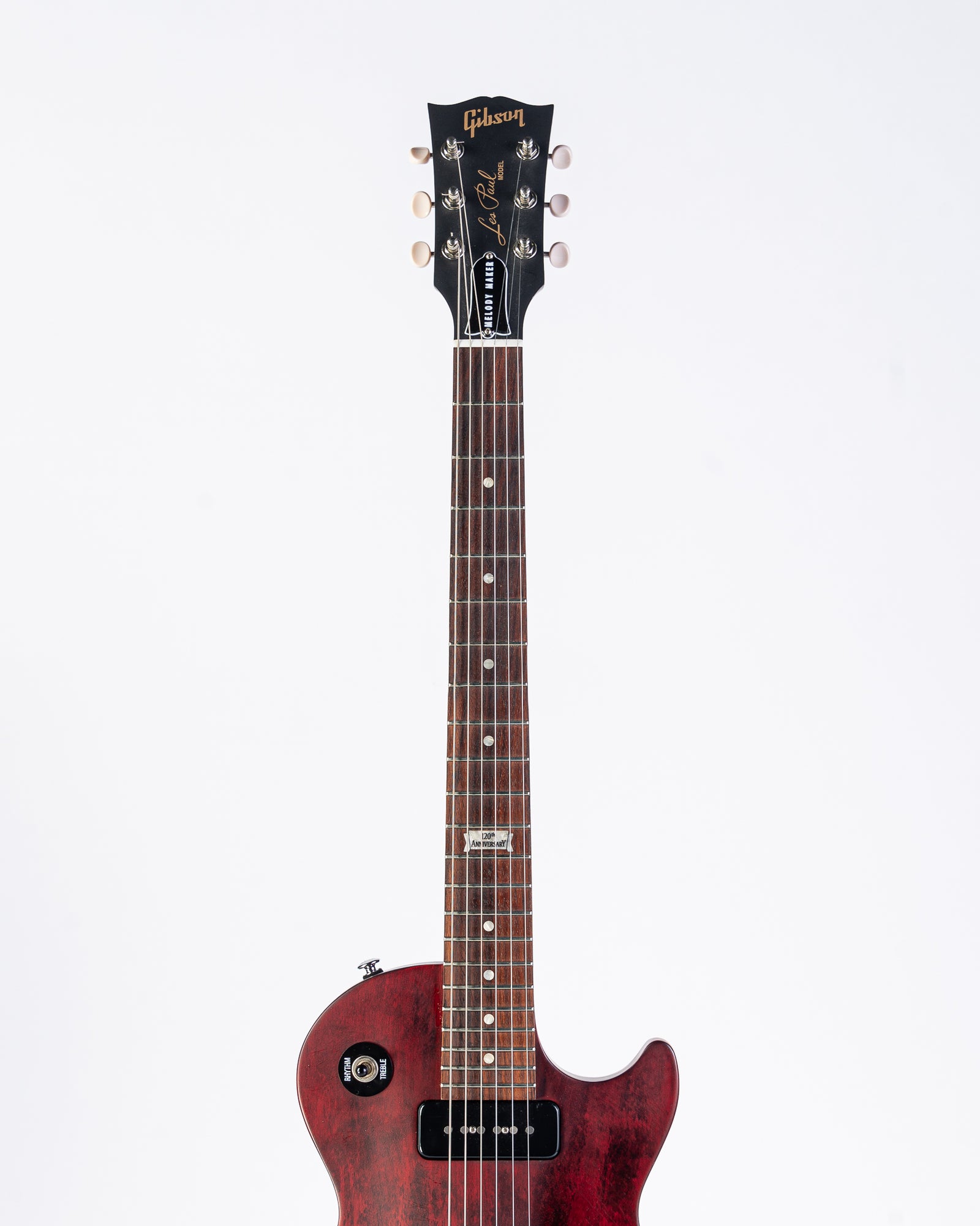 USED Gibson Les Paul Melody Maker 120th Wine Red Satin w/HSC (SKB)