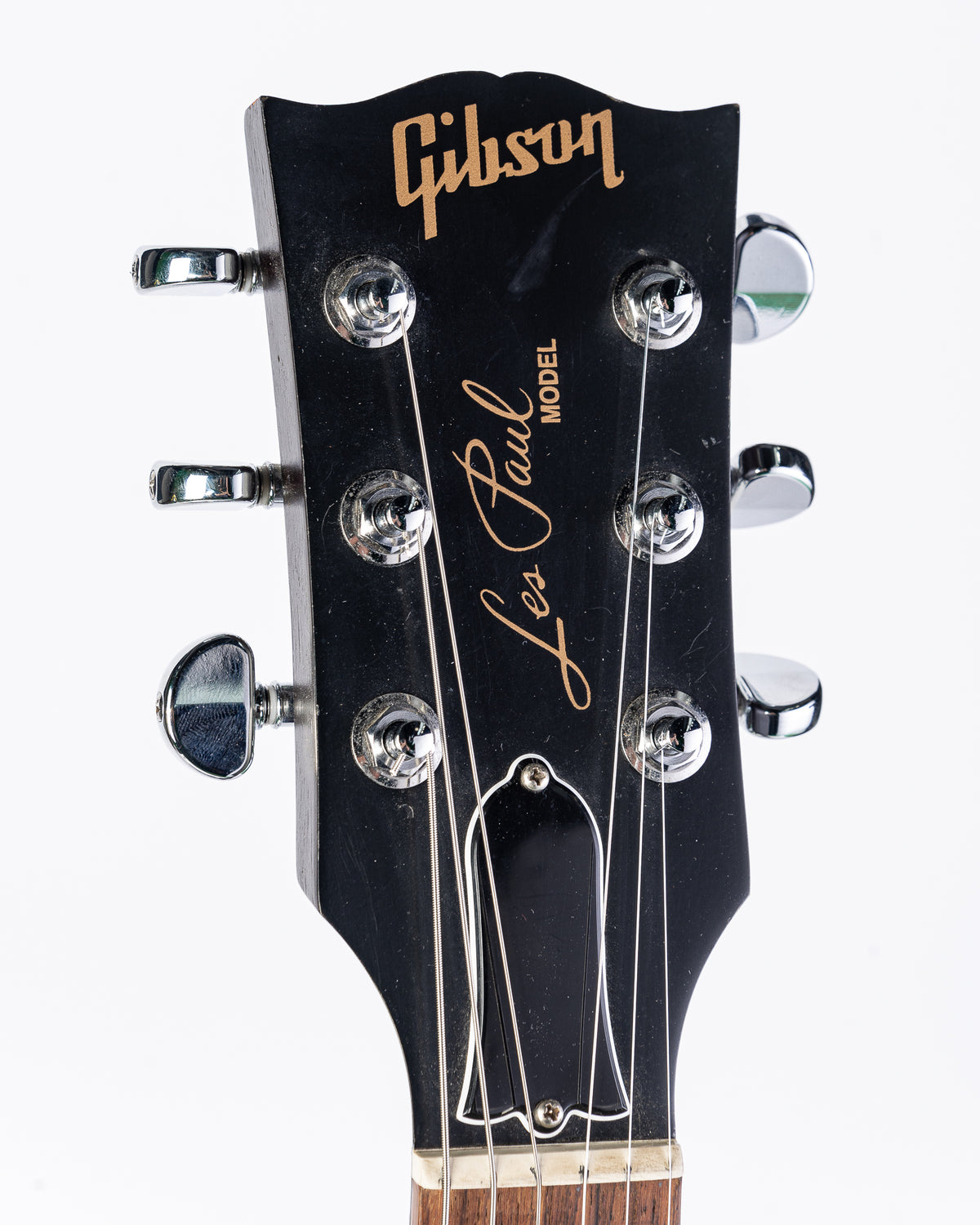 USED Gibson Les Paul Studio '50s Tribute 2016 Traditional - Satin Gold Top w/ Molded Coffin Case