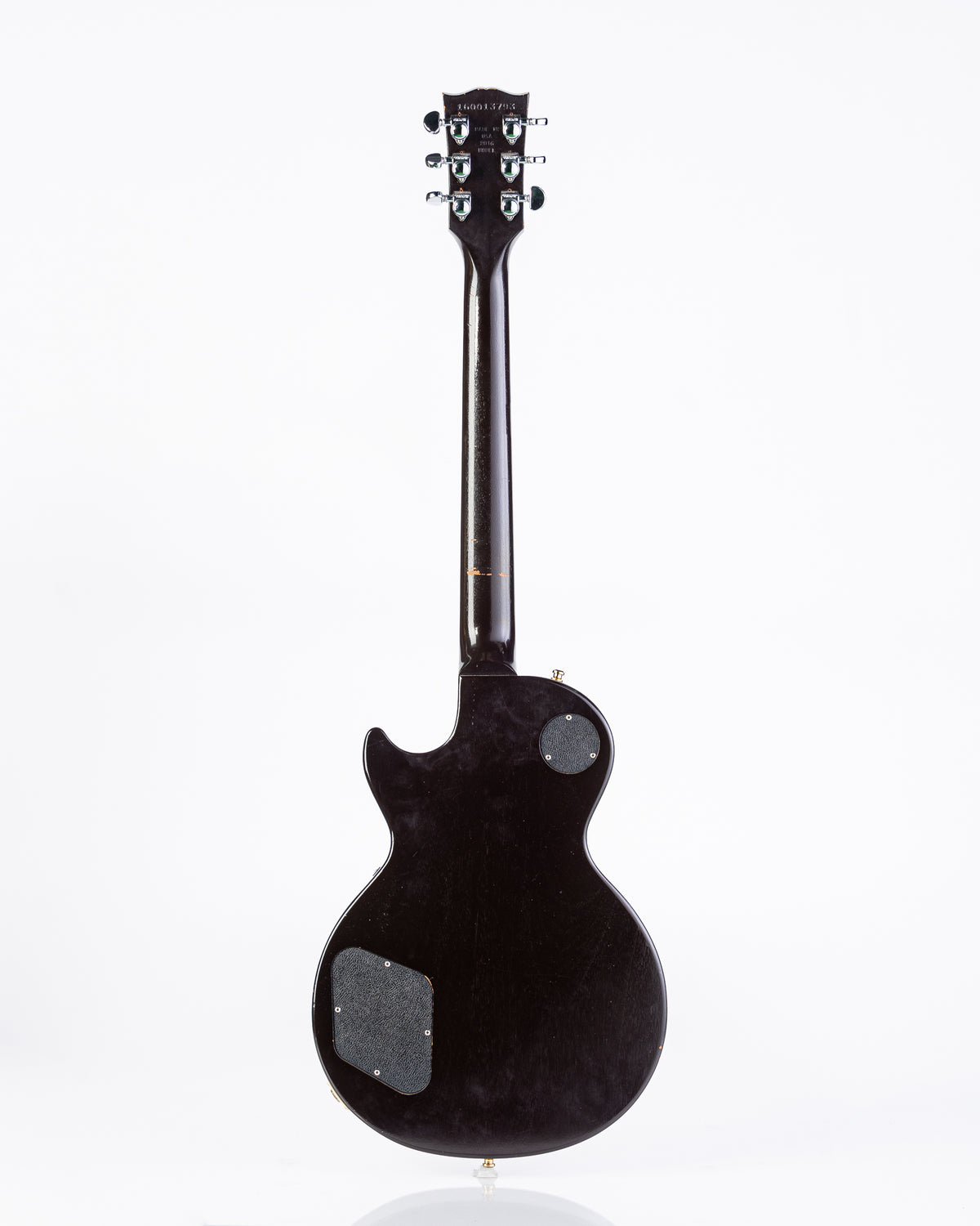 USED Gibson Les Paul Studio '50s Tribute 2016 Traditional - Satin Gold Top w/ Molded Coffin Case