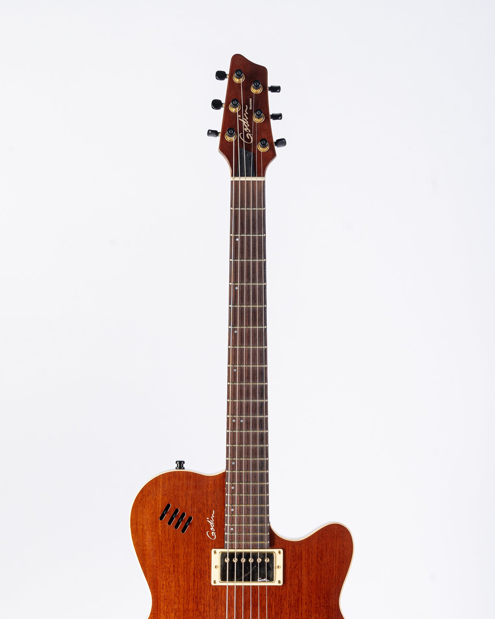 ギター Godin Motreal Montreal Premiere A/E Indigo Blue | Godin Guitars