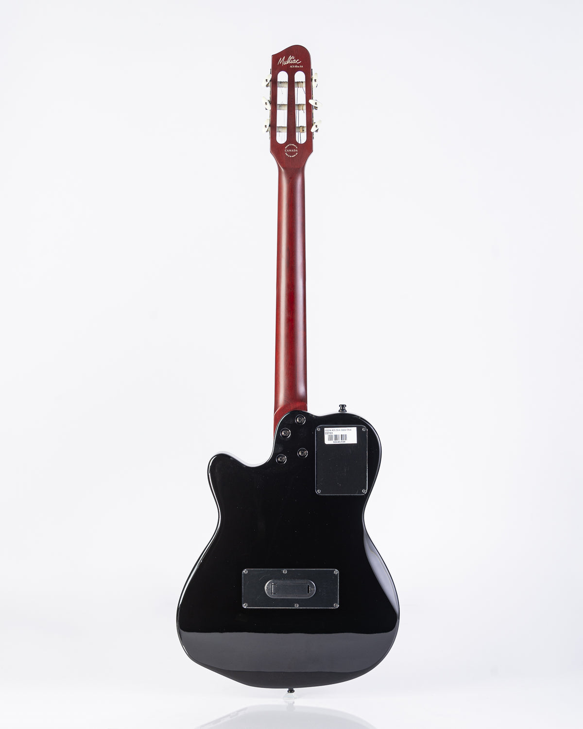 USED Godin ACS Slim Nylon HG - Black W/Hardshell Case