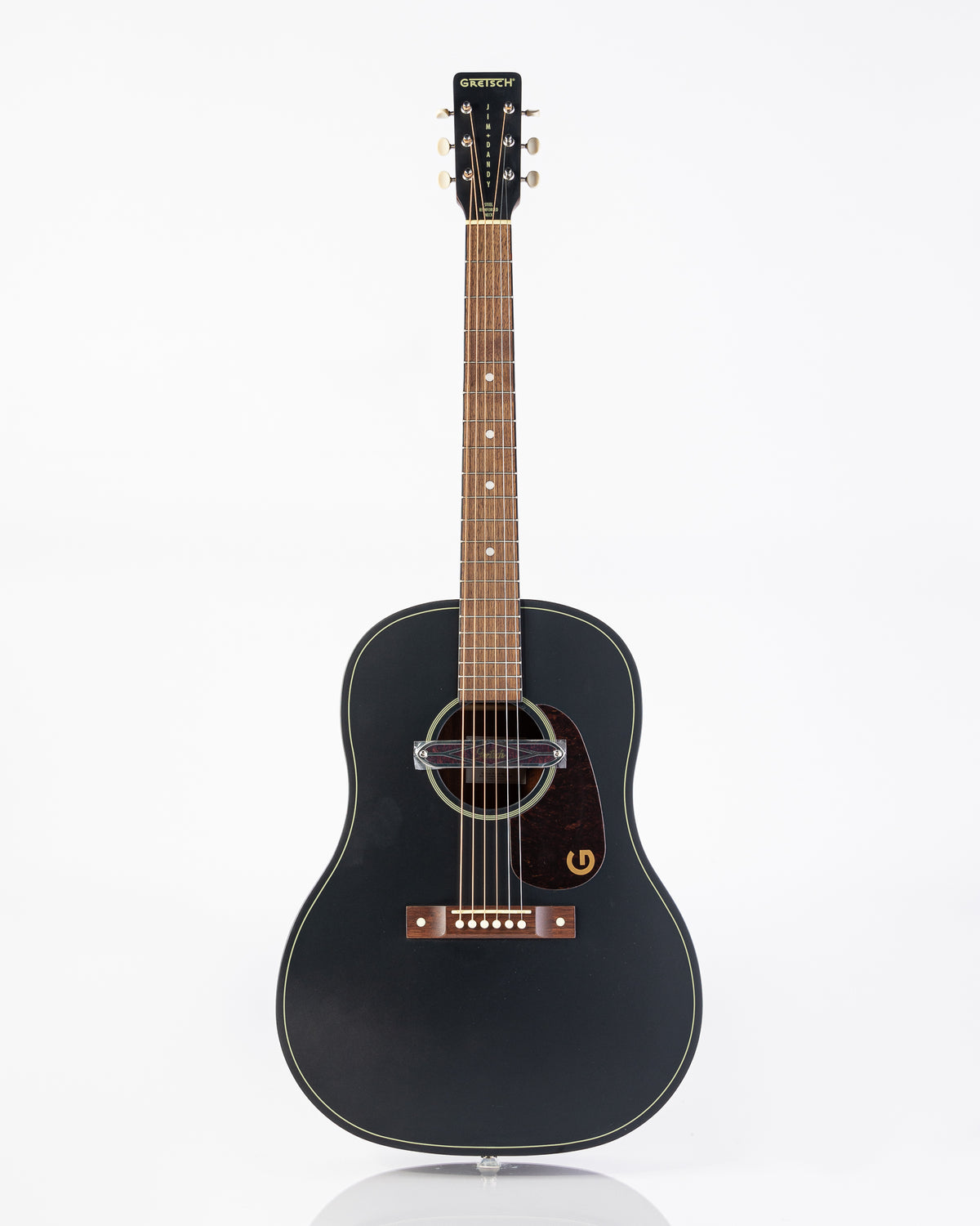 Gretsch Deltoluxe Dreadnought Acoustic Guitar - Black Top