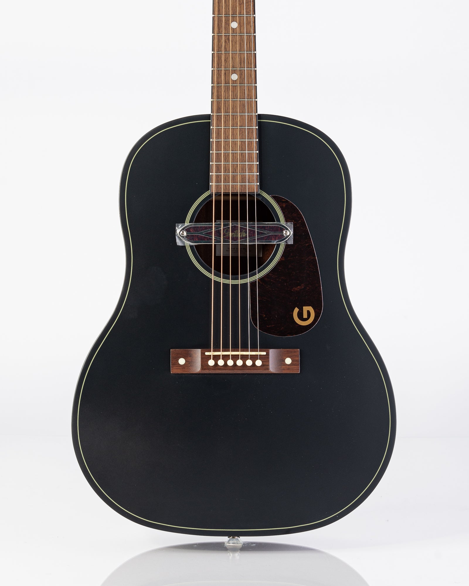 Gretsch Deltoluxe Dreadnought Acoustic Guitar - Black Top
