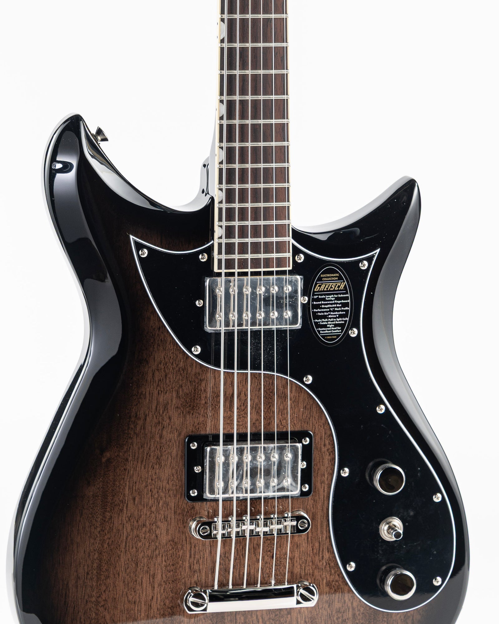 Gretsch Electromatic CVT Baritone Electric Guitar - Bristol Fog