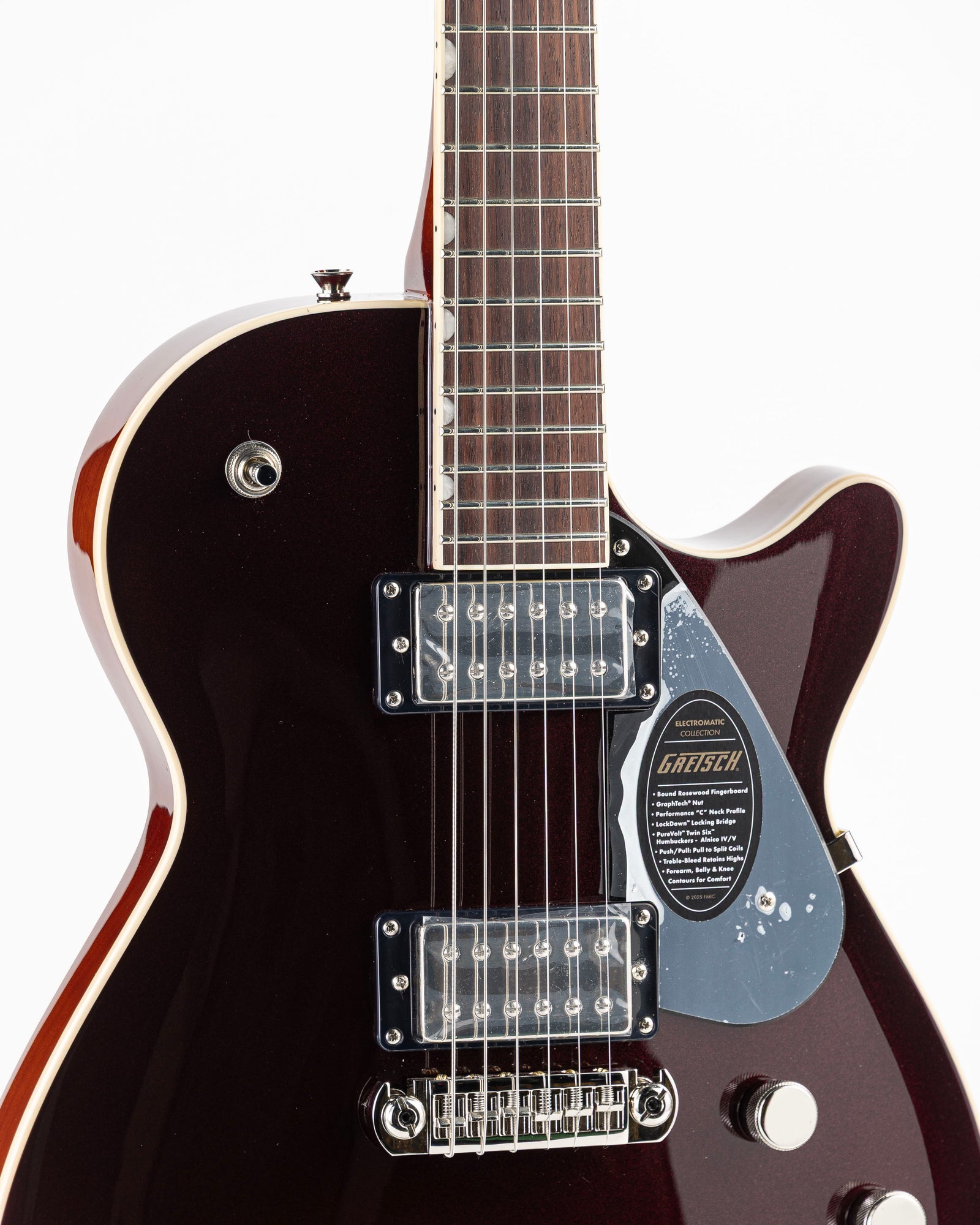 Gretsch Electromatic Jet Single-Cut Electric Guitar - Dark Cherry Metallic