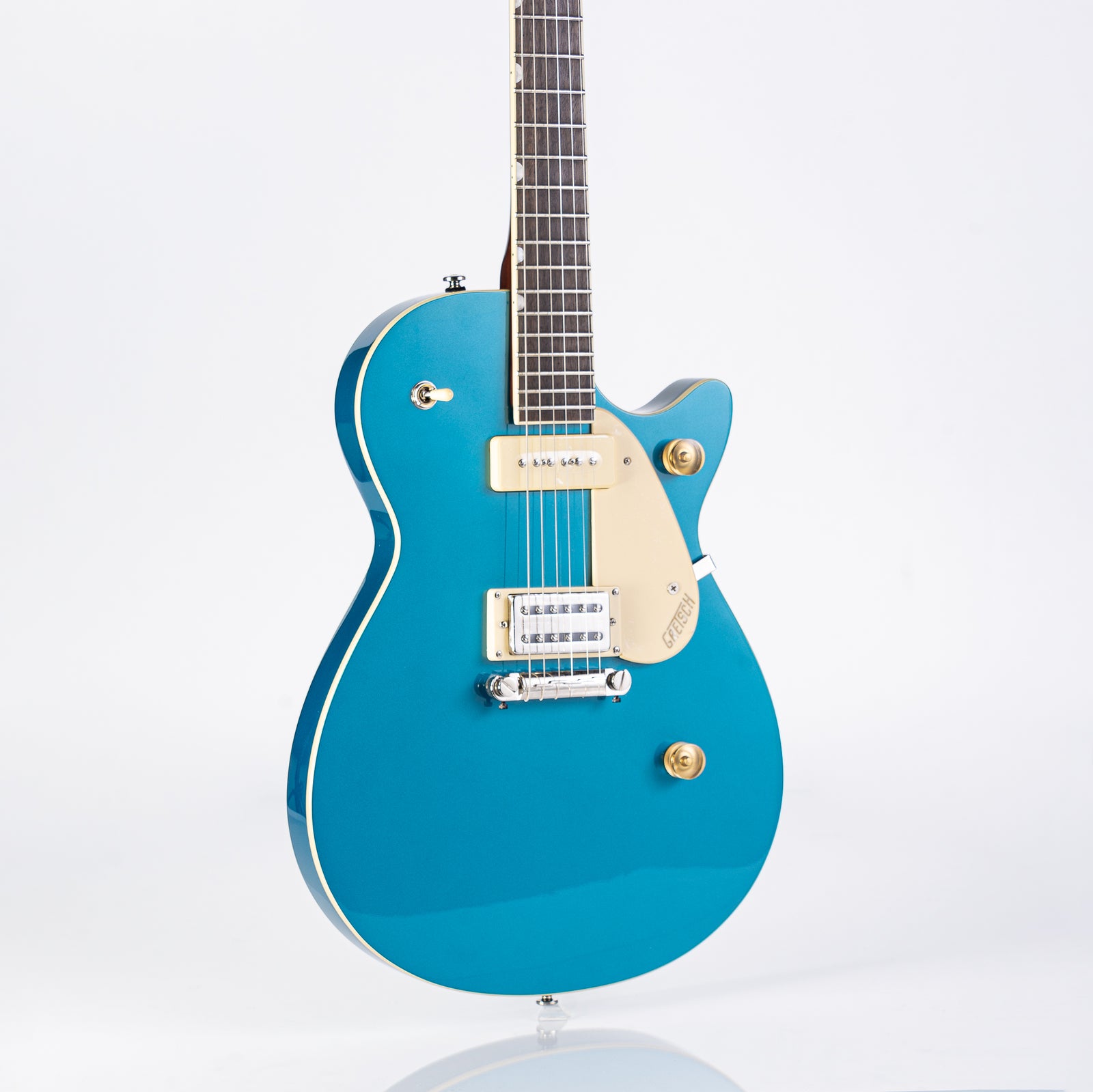 Gretsch G2215-P90 Streamliner Junior Jet Club with Laurel Fingerboard - Ocean Turquoise