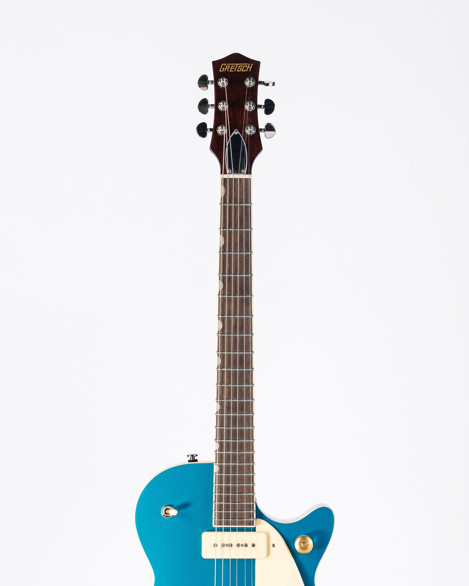 Gretsch G2215-P90 Streamliner Junior Jet Club with Laurel Fingerboard - Ocean Turquoise