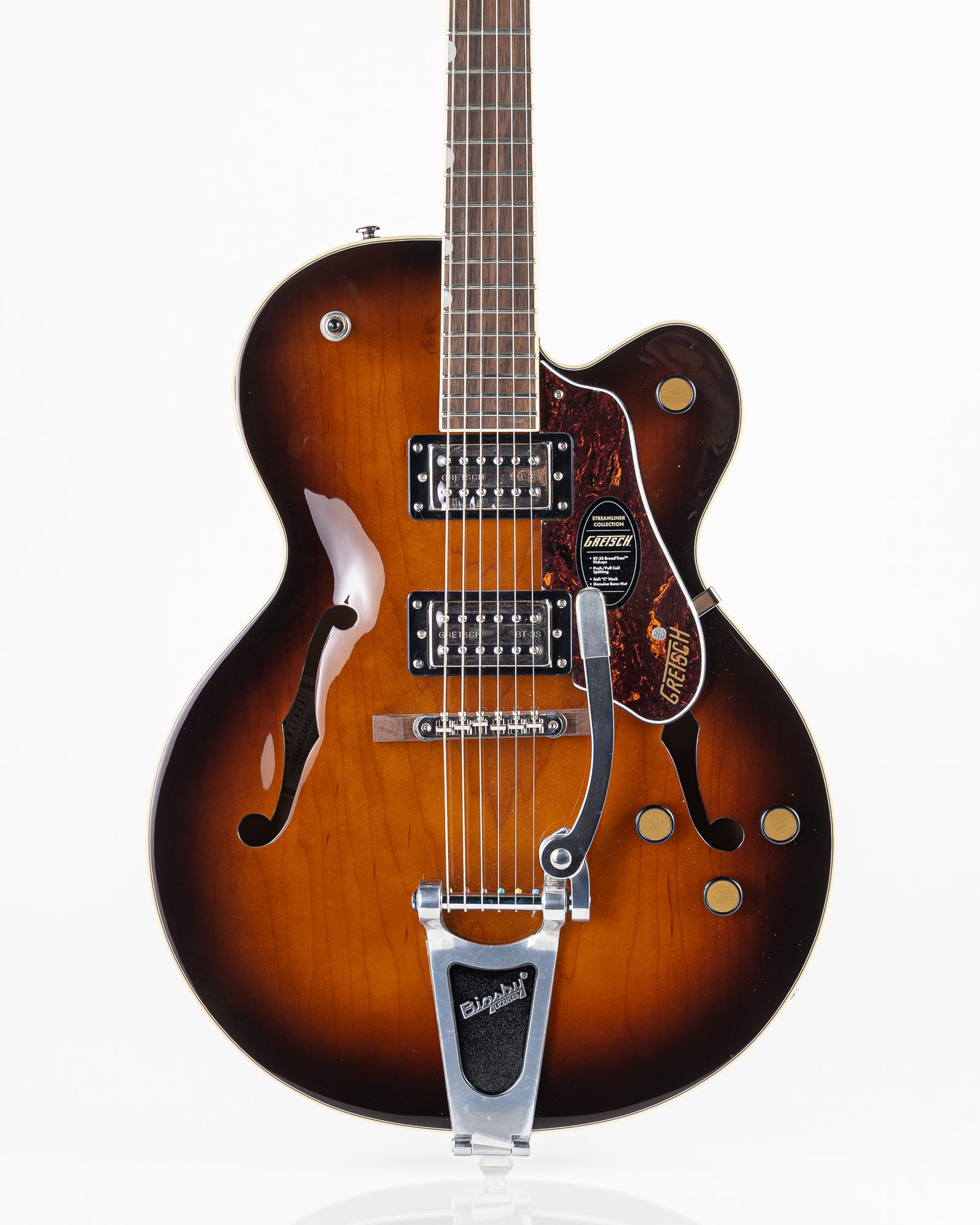 Gretsch G2420T Streamliner Hollow Body Electric Guitar - Robusto Burst