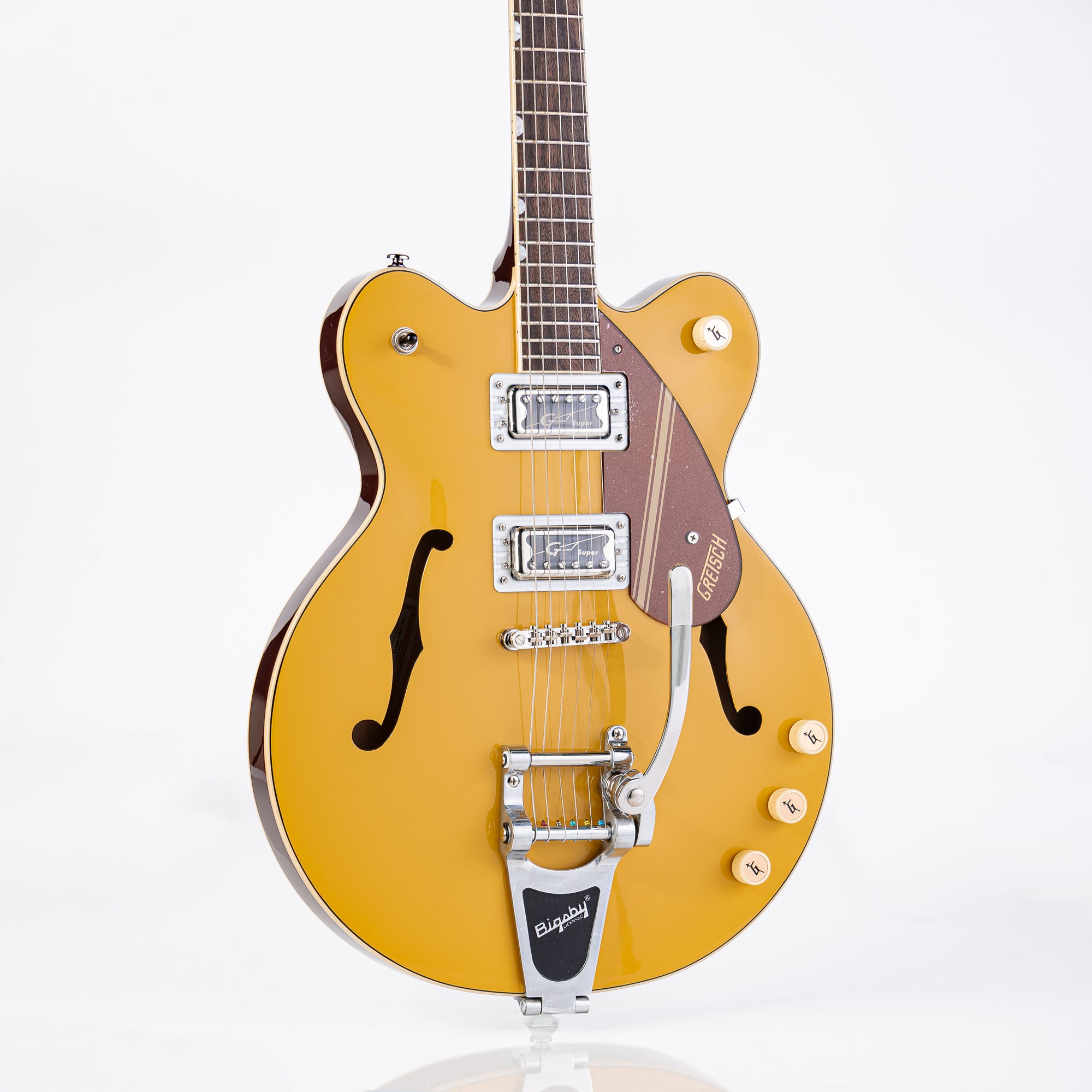 Gretsch G2604T Limited Edition Streamliner Rally II Centerblock Two-Tone Bamboo Yellow/Copper Metallic