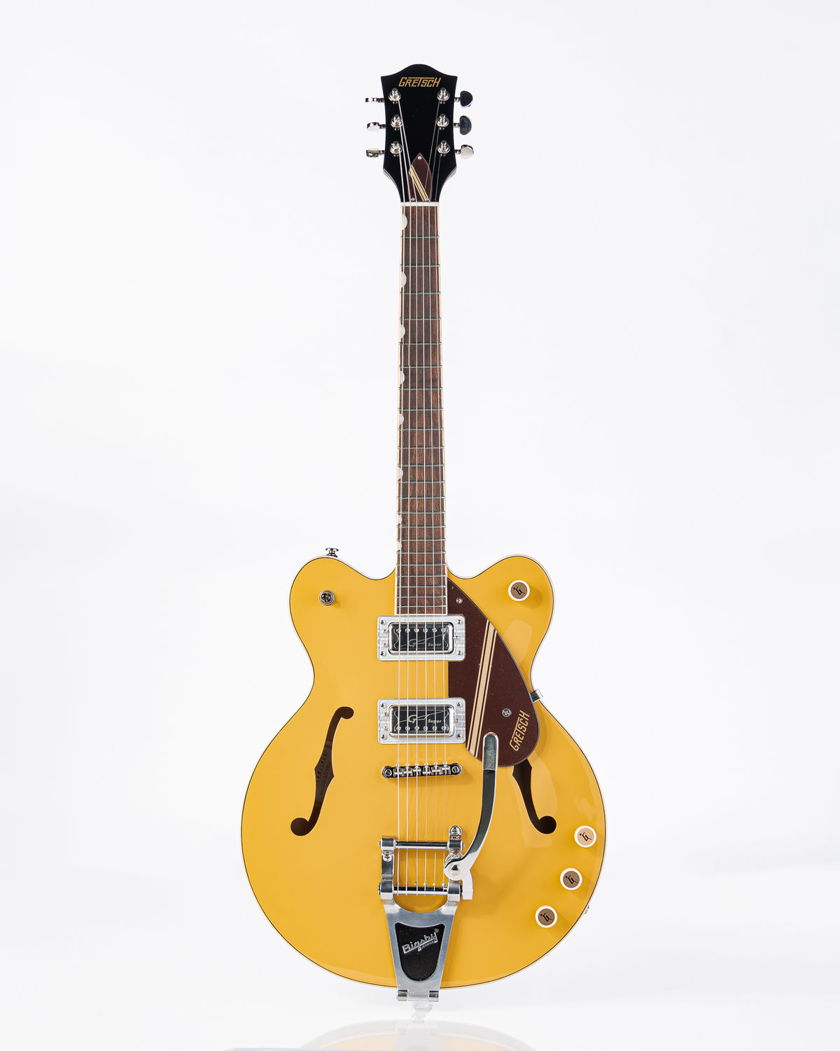 Gretsch G2604T Limited Edition Streamliner Rally II Centerblock Two-Tone Bamboo Yellow/Copper Metallic