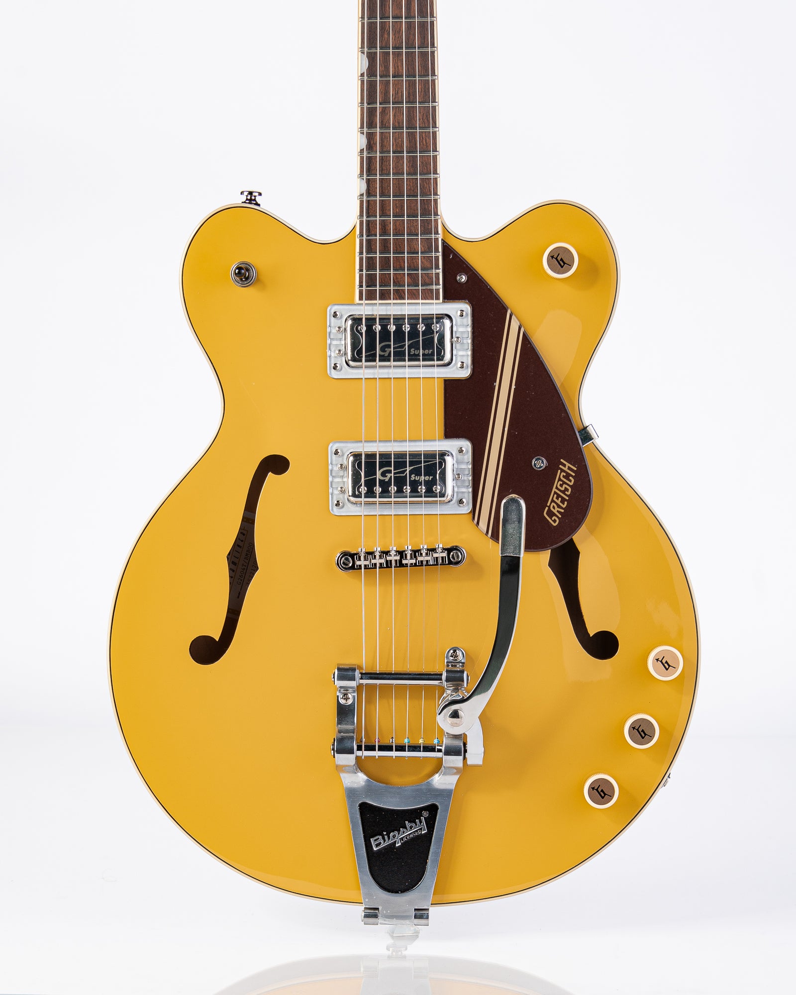 Gretsch G2604T Limited Edition Streamliner Rally II Centerblock Two-Tone Bamboo Yellow/Copper Metallic