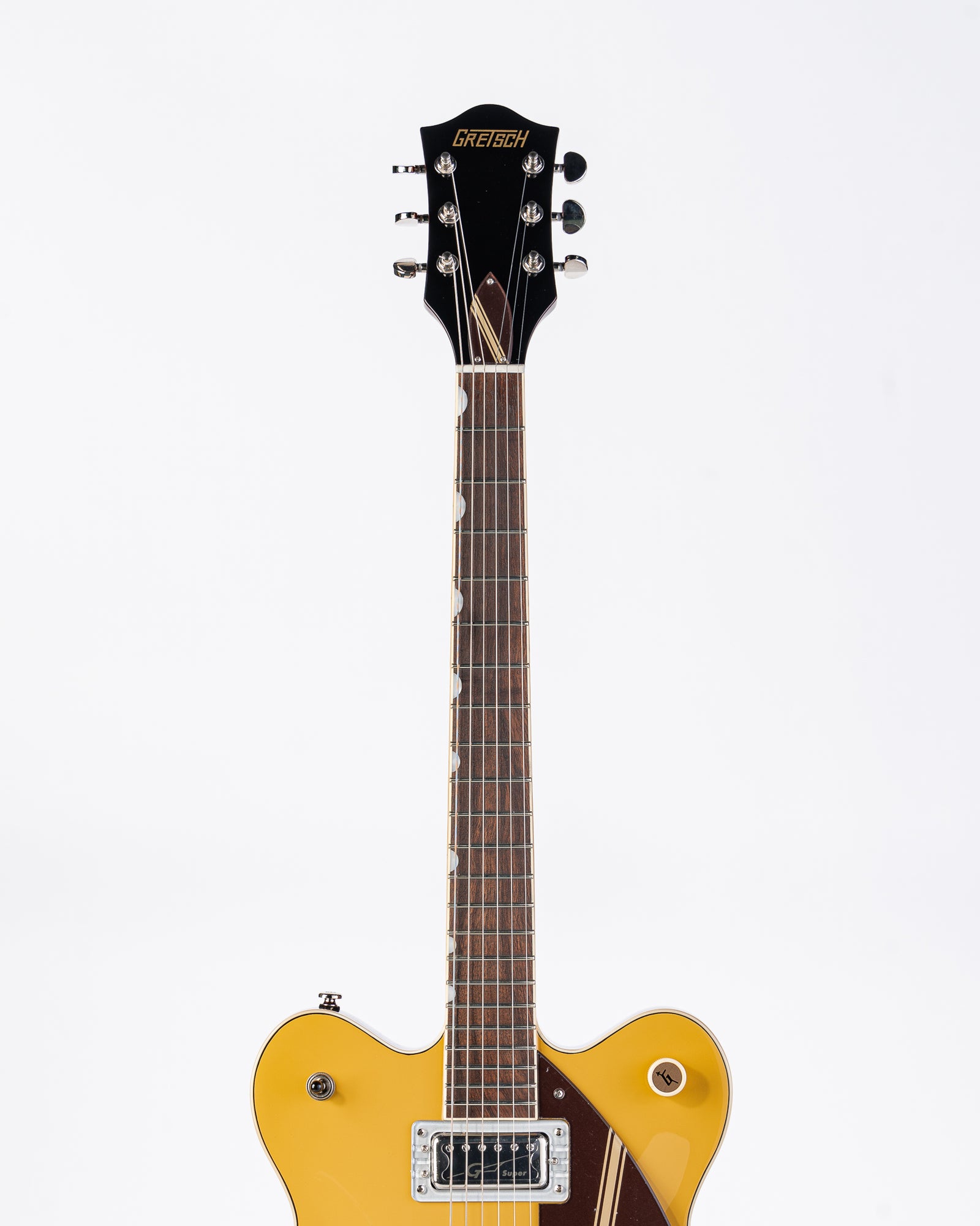 Gretsch G2604T Limited Edition Streamliner Rally II Centerblock Two-Tone Bamboo Yellow/Copper Metallic