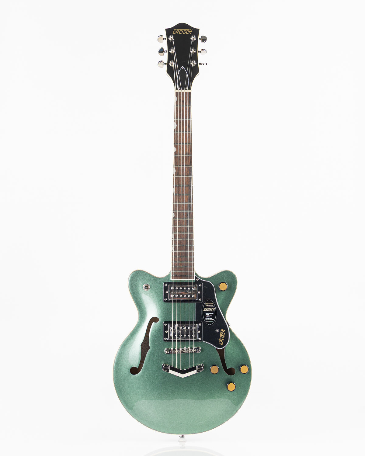 Gretsch G2655 Streamliner Center Block Jr. Double-Cut Electric Guitar - Steel Olive