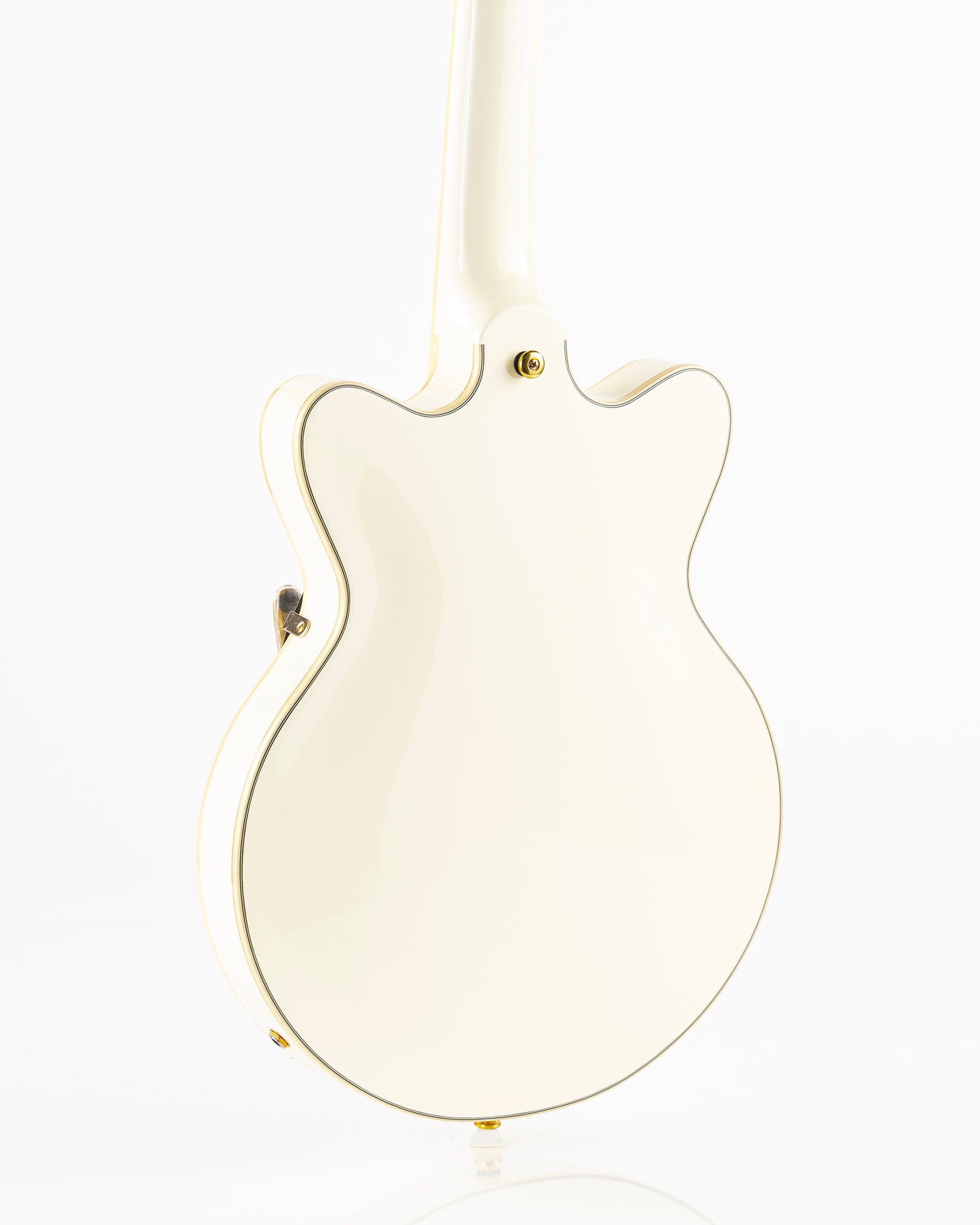 Gretsch G2655TG Streamliner Center Block Jr. Double-Cut with Bigsby Electric Guitar - Vintage White