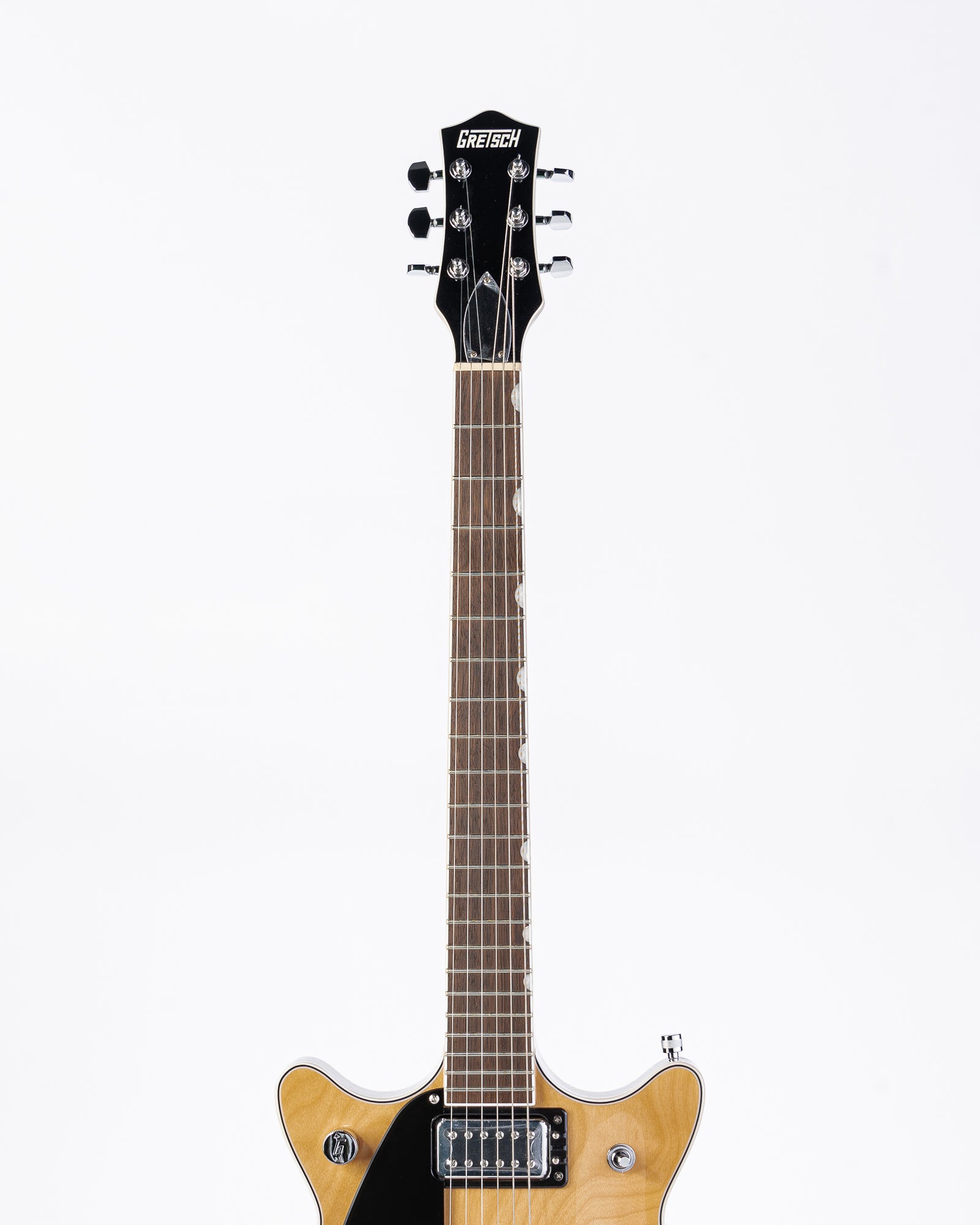 Gretsch G5222LH Electromatic Double Jet BT with V-Stoptail Left-Handed Natural