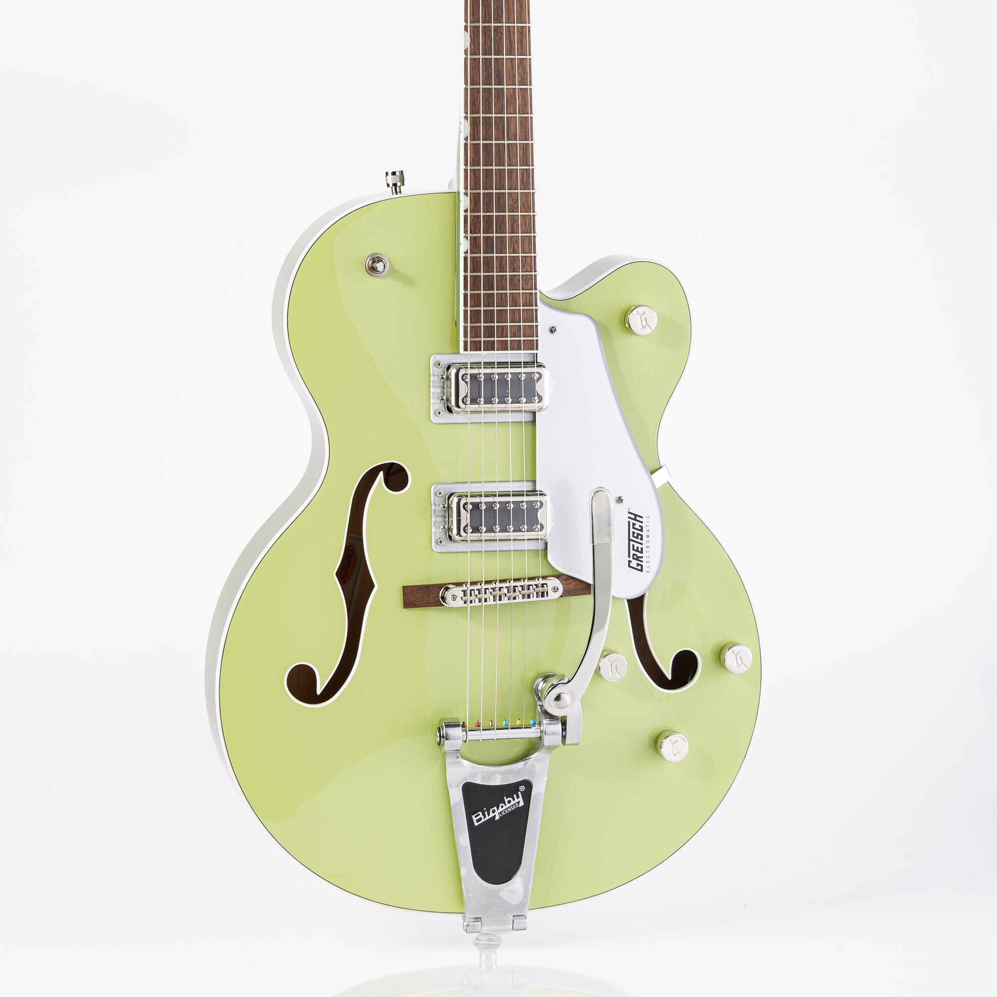 Gretsch G5420T Electromatic Classic Hollow Body Single-Cut with Bigsby Electric Guitar- Two-Tone Anniversary Green