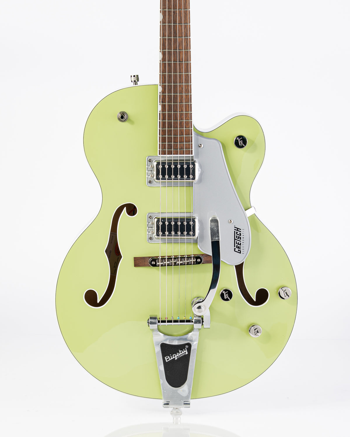 Gretsch G5420T Electromatic Classic Hollow Body Single-Cut with Bigsby Electric Guitar- Two-Tone Anniversary Green