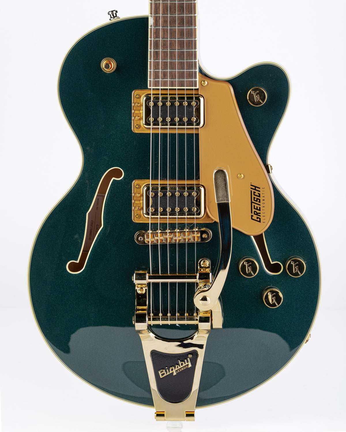 USED Gretsch G5655TG Electromatic Center Block Jr. Single-Cut Electric Guitar- Cadillac Green