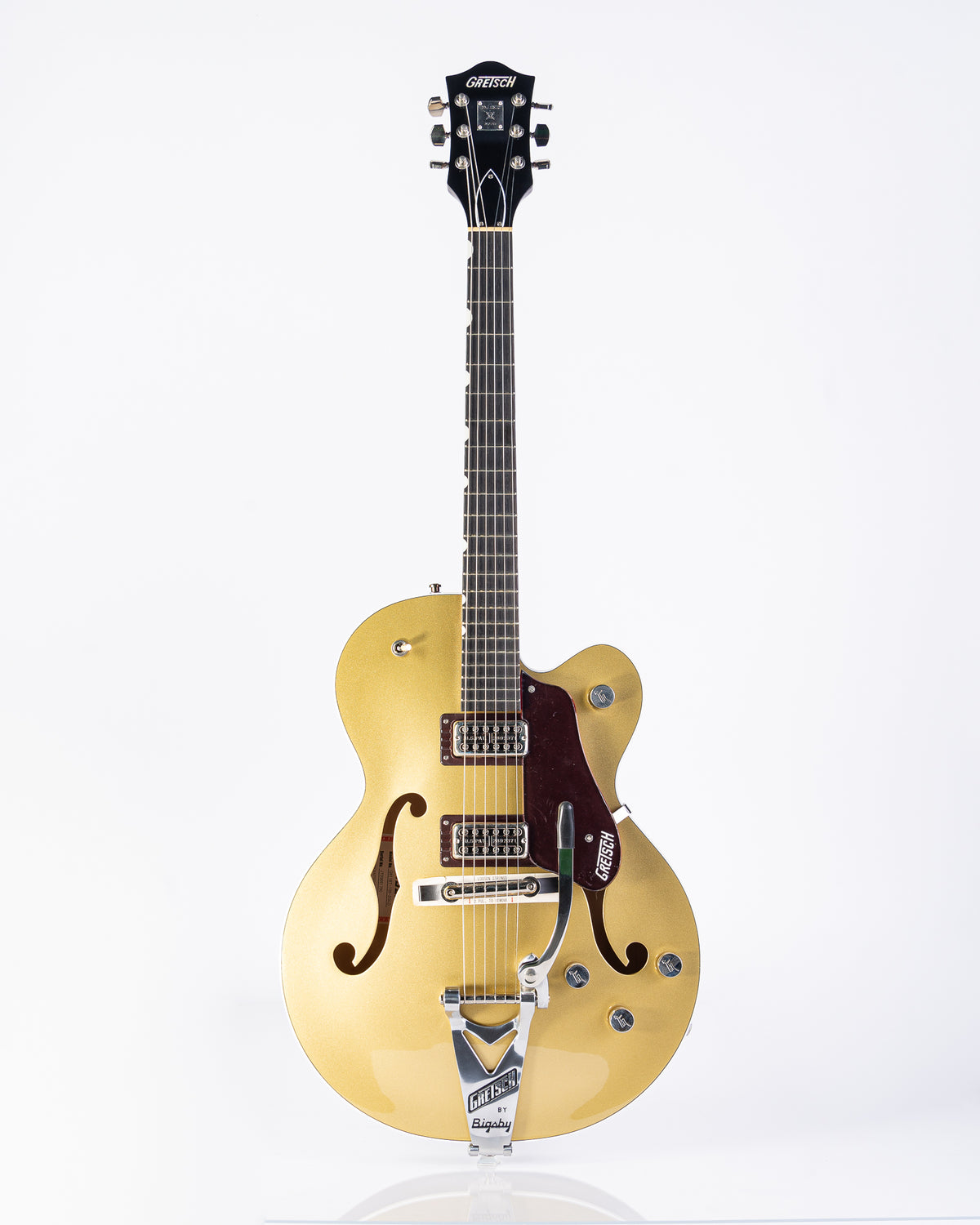 USED Gretsch G6118T-135 LTD 135th Anniversary with Bigsby - Two-Tone Casino Gold/Dark Cherry Metallic