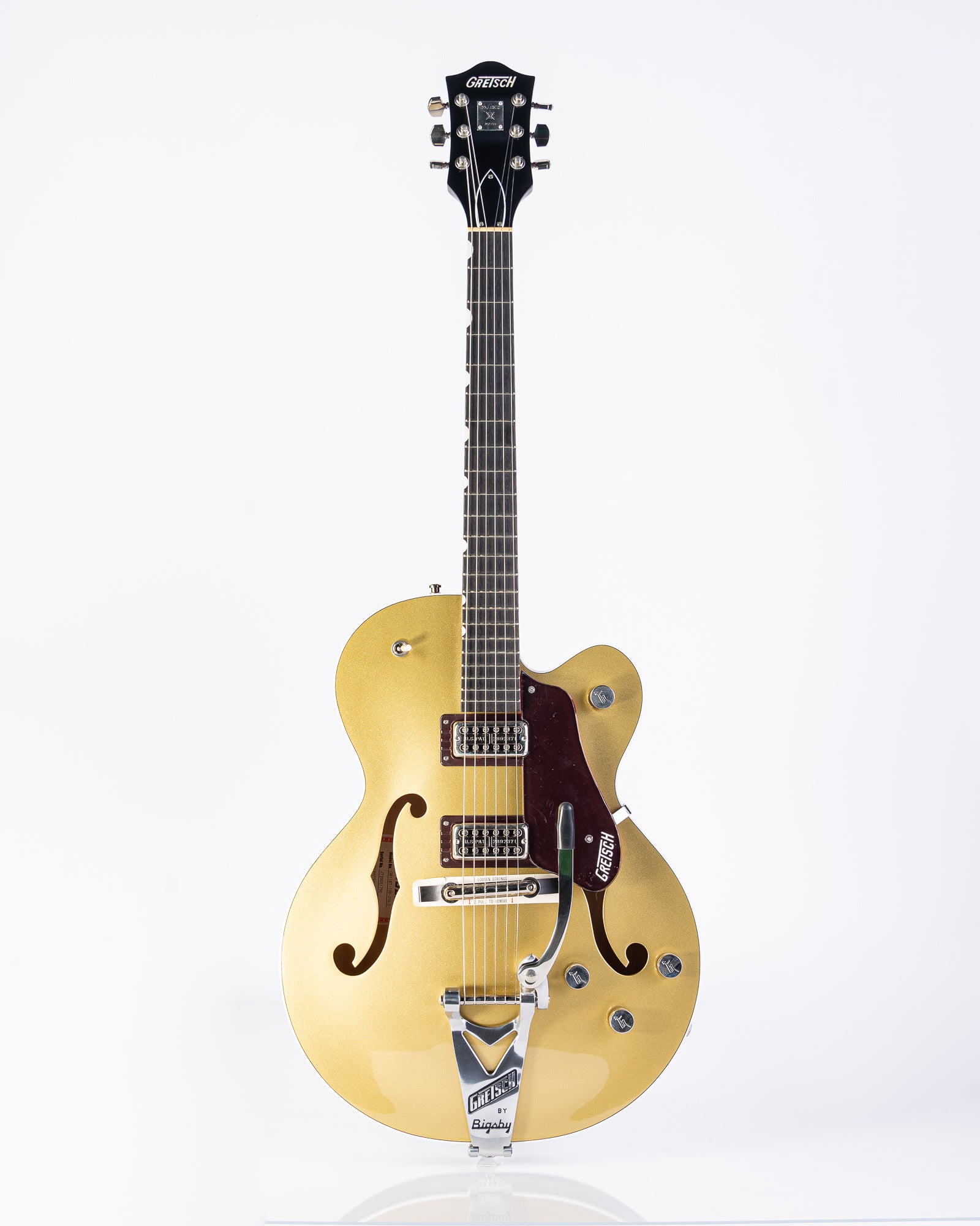 USED Gretsch G6118T-135 LTD 135th Anniversary with Bigsby - Two-Tone Casino Gold/Dark Cherry Metallic