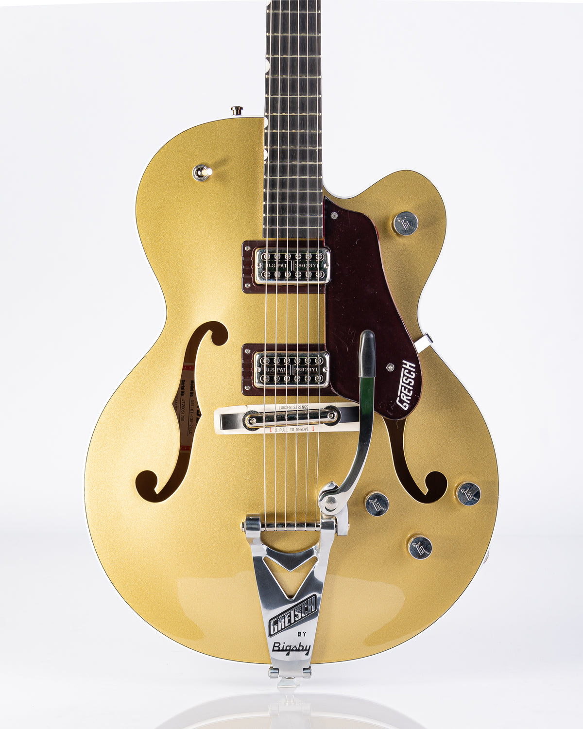 USED Gretsch G6118T-135 LTD 135th Anniversary with Bigsby - Two-Tone Casino Gold/Dark Cherry Metallic