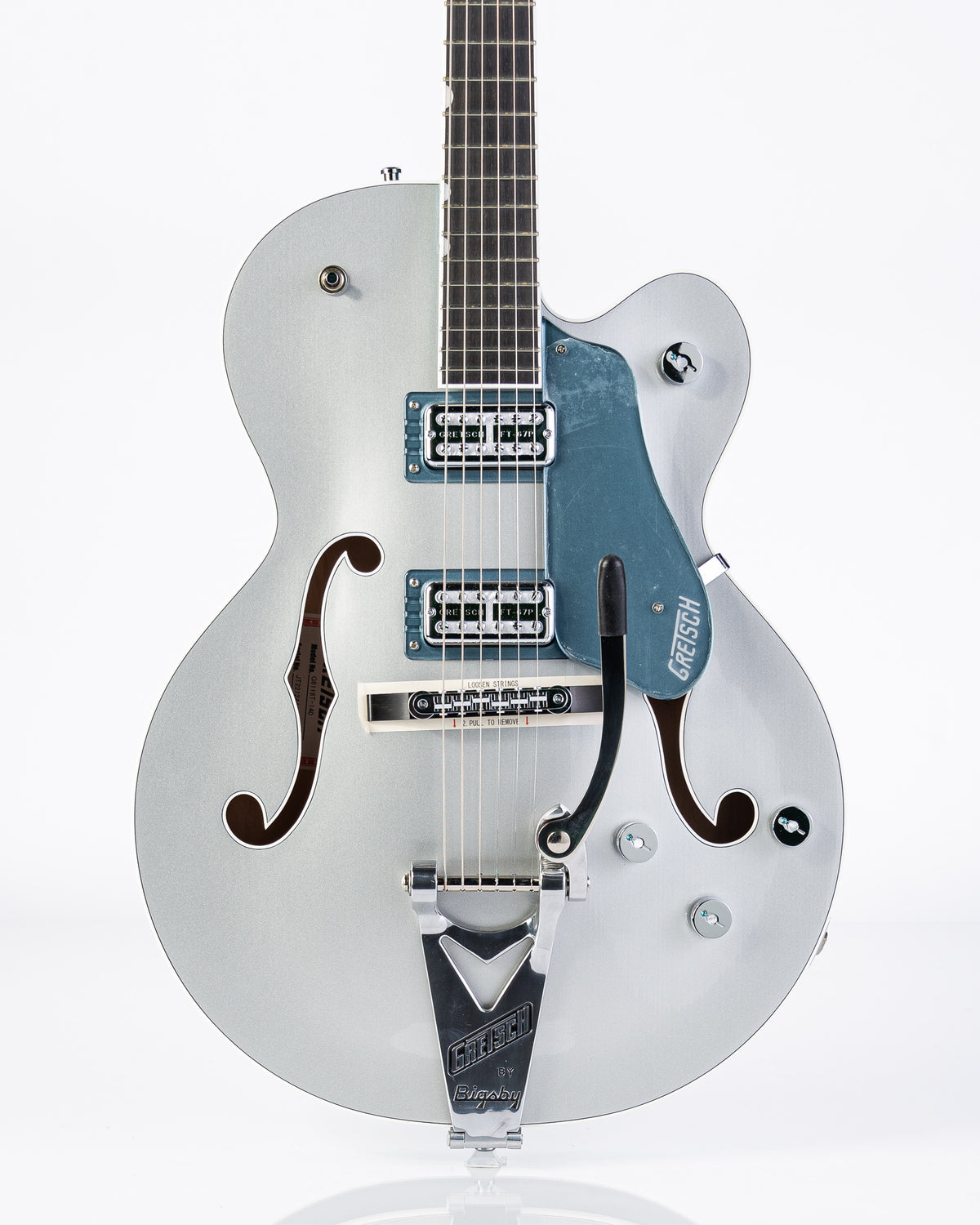 B-STOCK Gretsch G6118T-140 Limited 140th Double Platinum Anniversary Electric Guitar - Two-Tone Pure Platinum/Stone Platinum