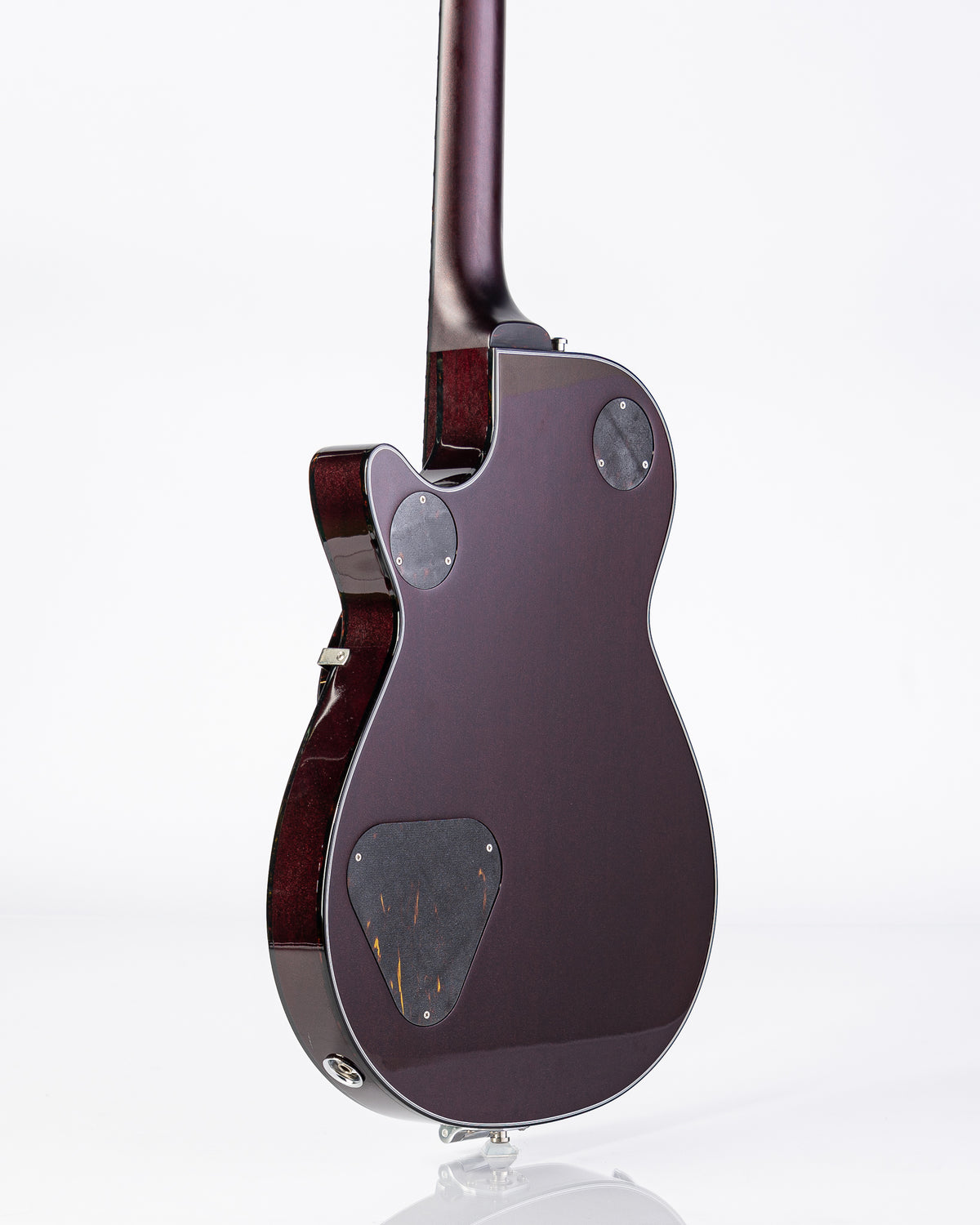 Gretsch G6134TFM-NH Nigel Hendroff Signature Penguin with Ebony Fingerboard - Dark Cherry Metallic Flame