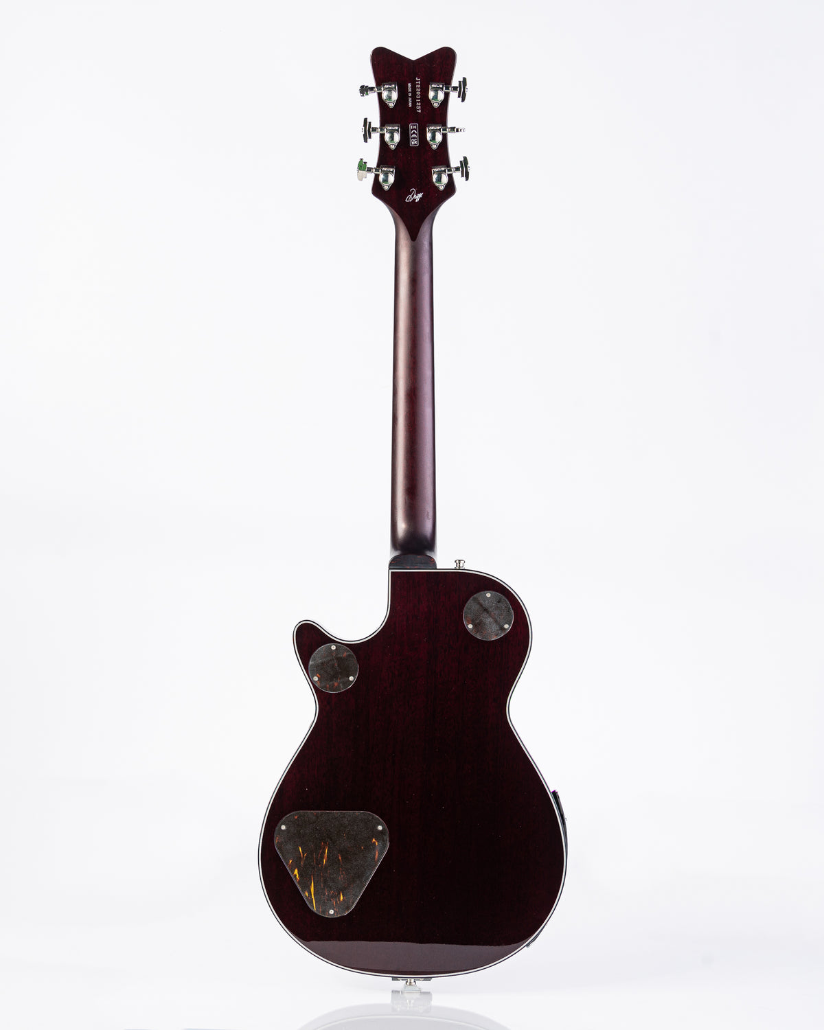 Gretsch G6134TFM-NH Nigel Hendroff Signature Penguin with Ebony Fingerboard - Dark Cherry Metallic Flame