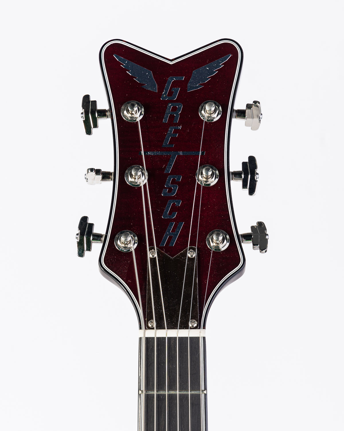 Gretsch G6134TFM-NH Nigel Hendroff Signature Penguin with Ebony Fingerboard - Dark Cherry Metallic Flame