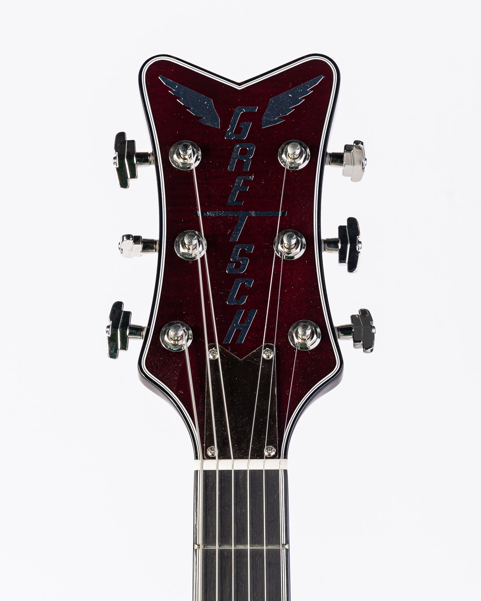 Gretsch G6134TFM-NH Nigel Hendroff Signature Penguin with Ebony Fingerboard - Dark Cherry Metallic Flame