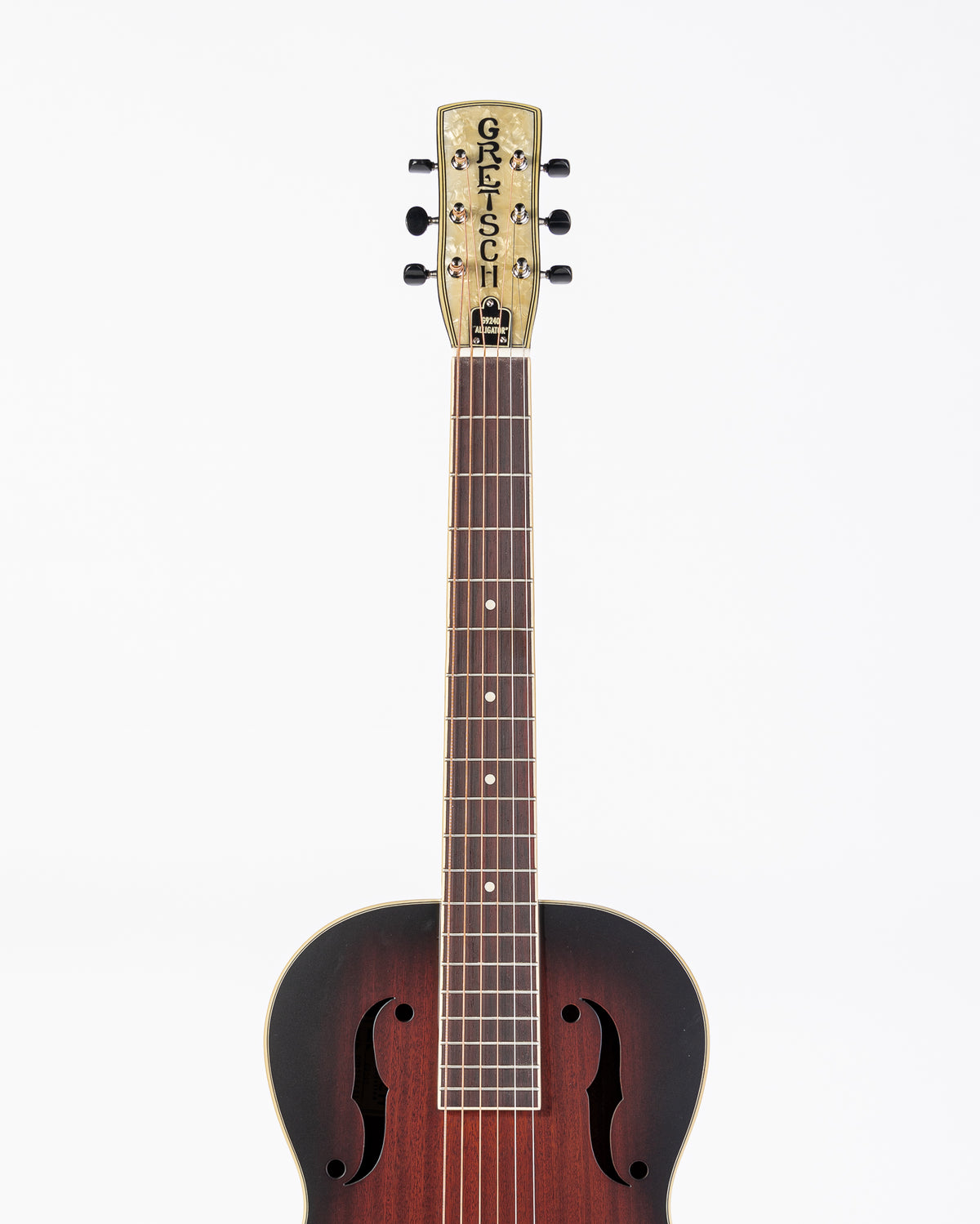 Gretsch G9240 Alligator Mahogany Body Biscuit Cone Resonator Guitar - 2-Color Sunburst