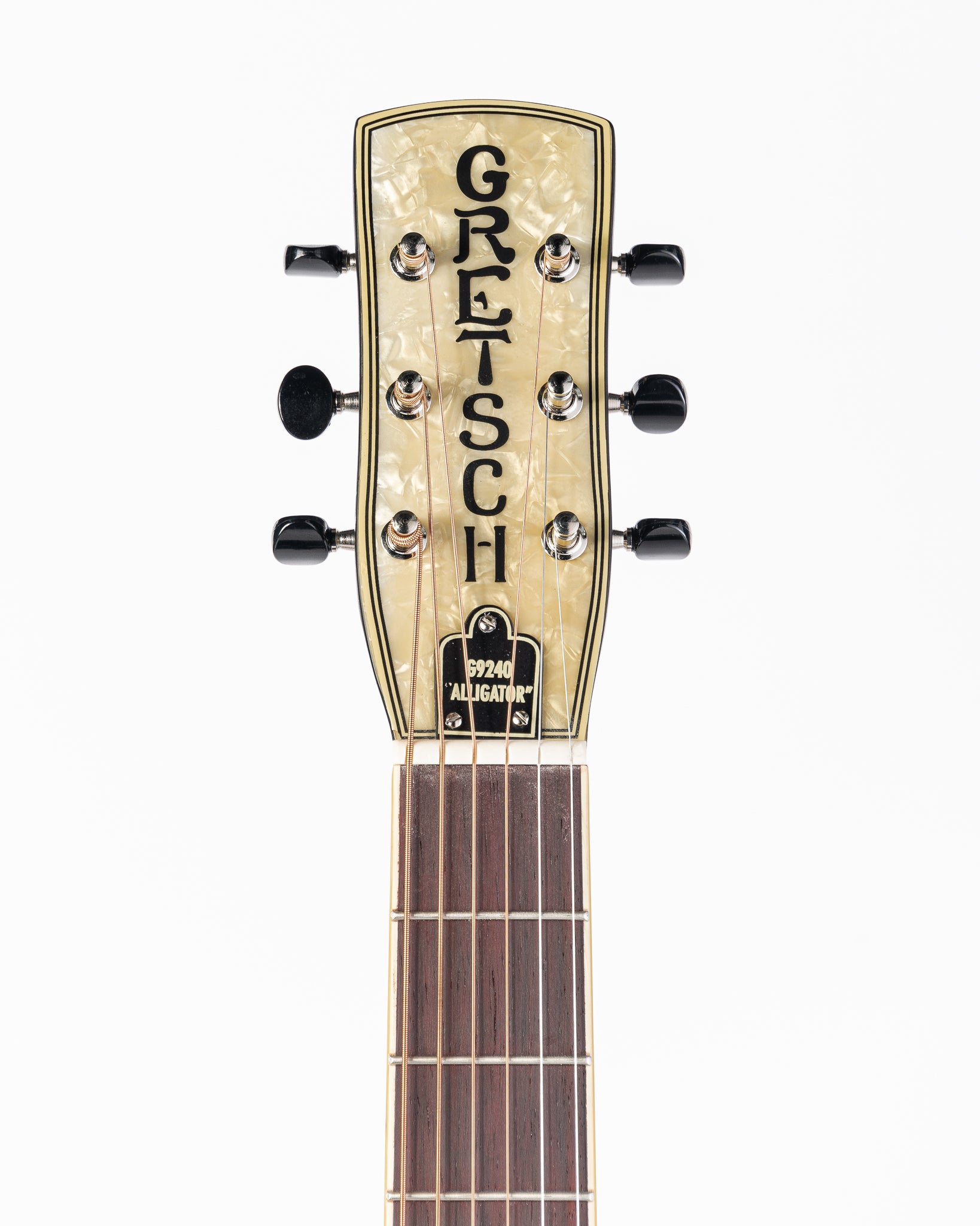 Gretsch G9240 Alligator Mahogany Body Biscuit Cone Resonator Guitar - 2-Color Sunburst