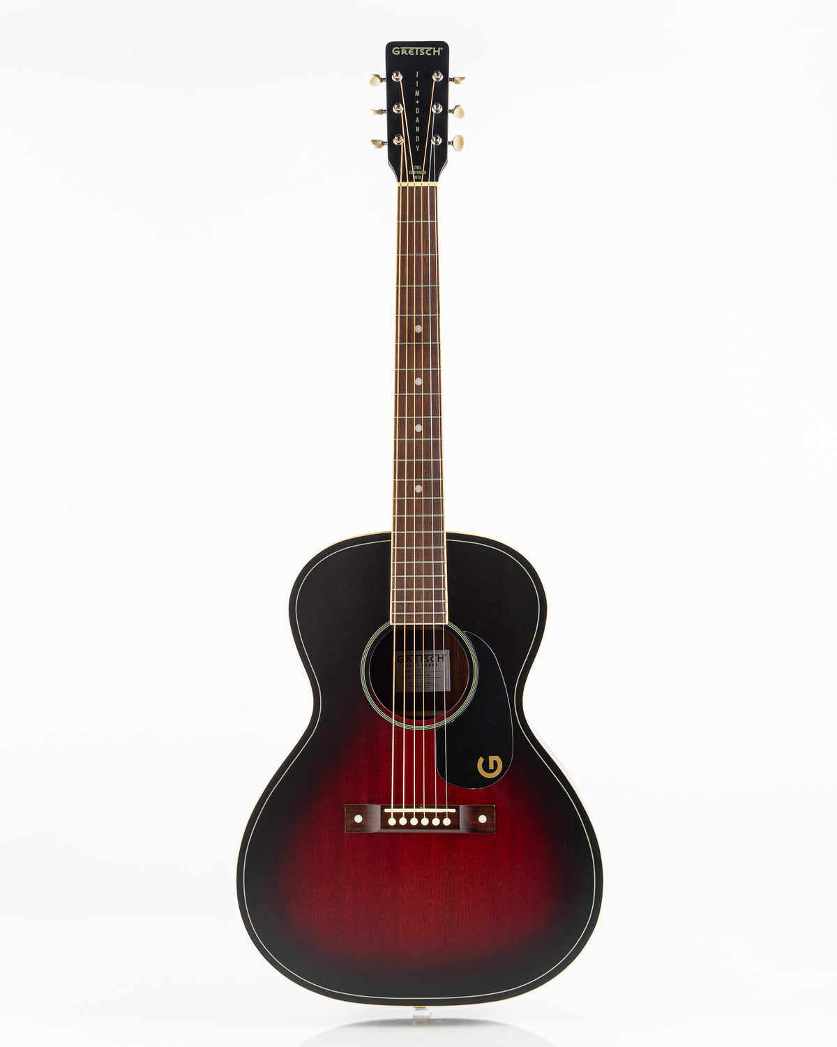 Gretsch Jim Dandy Concert Acoustic Guitar - Deep Cherry Burst