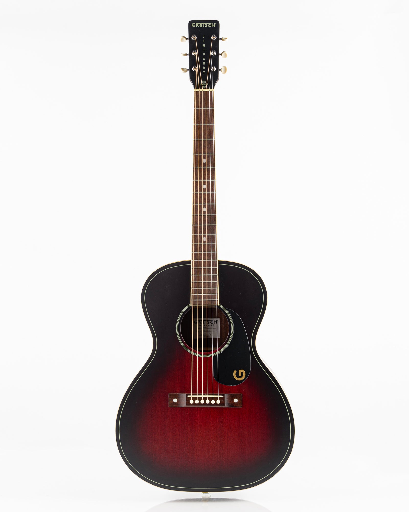 Gretsch Jim Dandy Concert Acoustic Guitar - Deep Cherry Burst