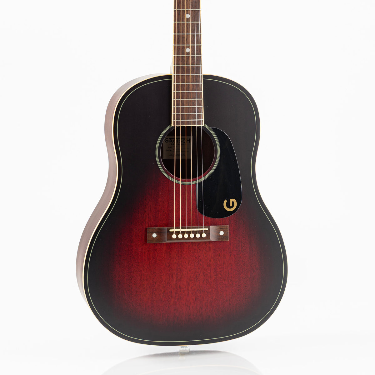 Gretsch Jim Dandy Dreadnought Acoustic Guitar - Deep Cherry Burst