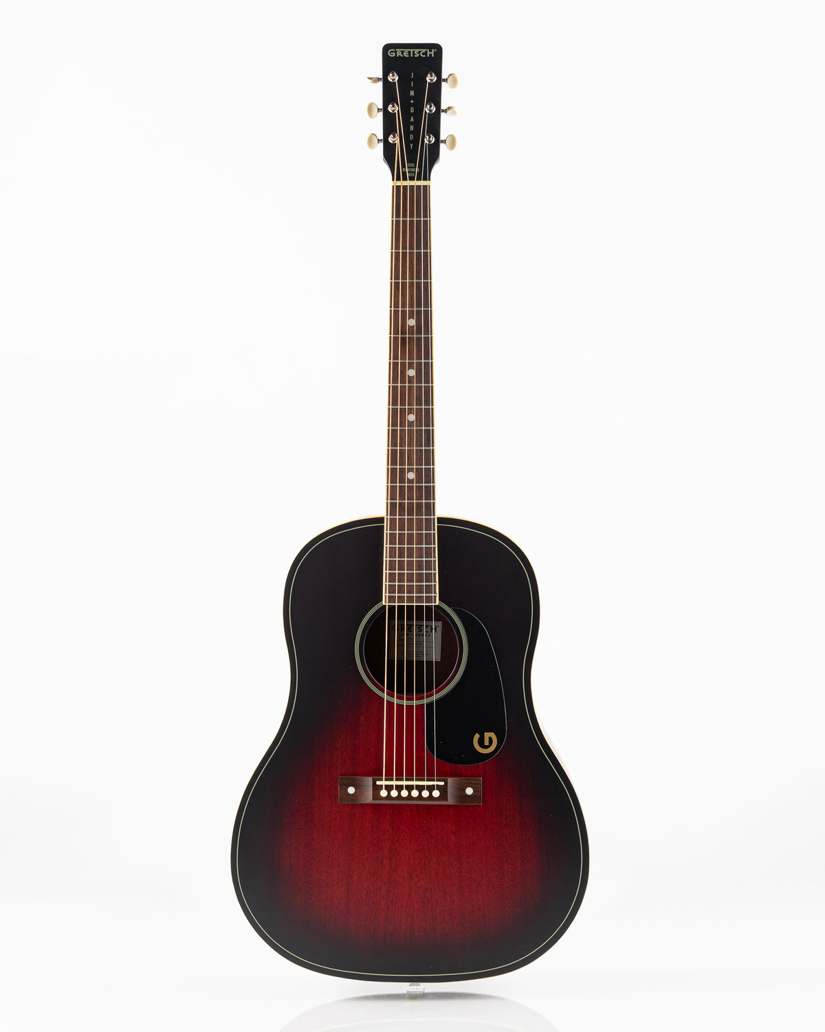 Gretsch Jim Dandy Dreadnought Acoustic Guitar - Deep Cherry Burst