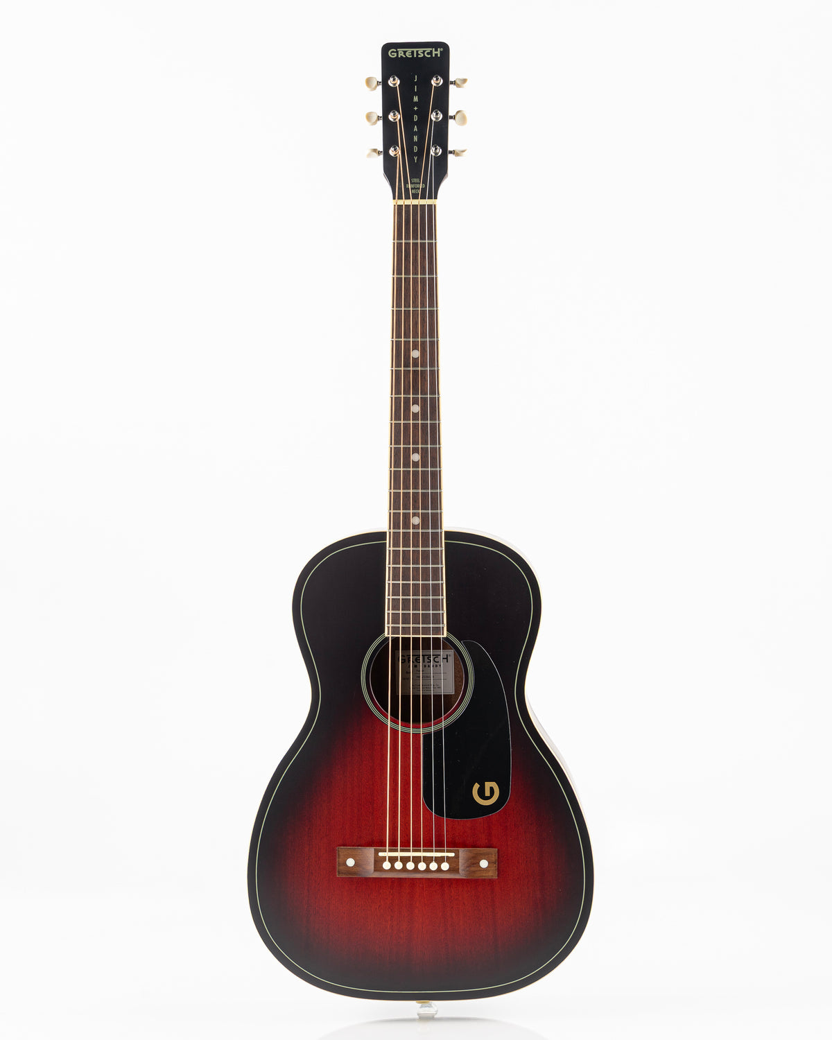 Gretsch Jim Dandy Parlor Acoustic Guitar - Deep Cherry Burst