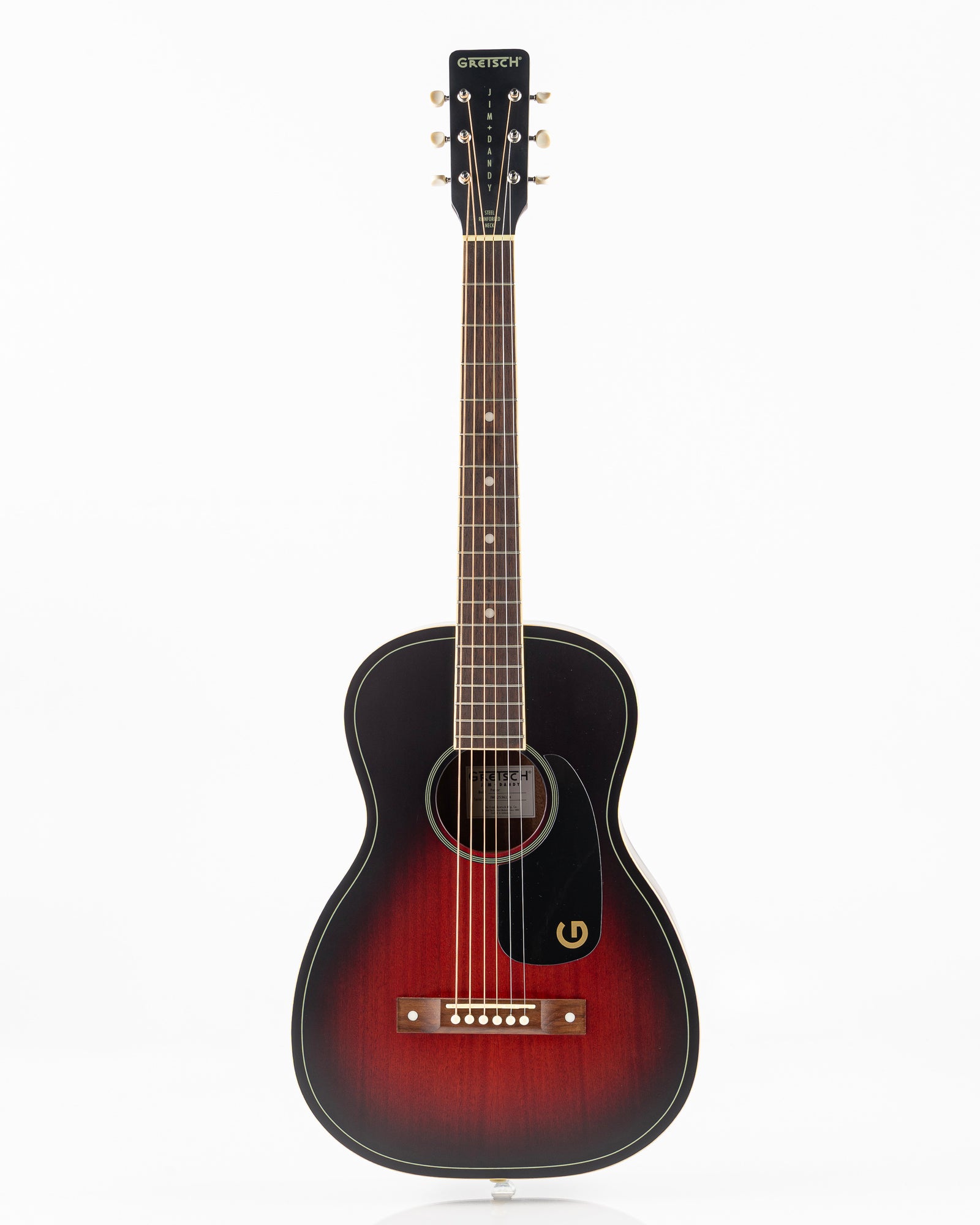 Gretsch Jim Dandy Parlor Acoustic Guitar - Deep Cherry Burst