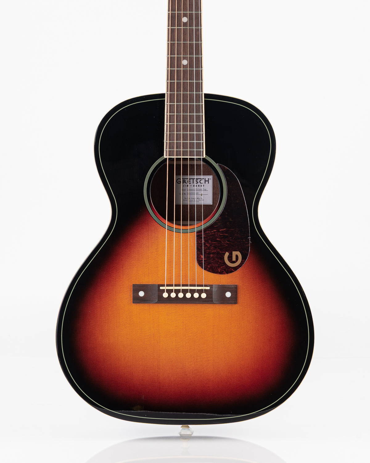 Gretsch Limited Edition Jim Dandy™ Concert Solid Top Acoustic Guitar - Heritage Burst