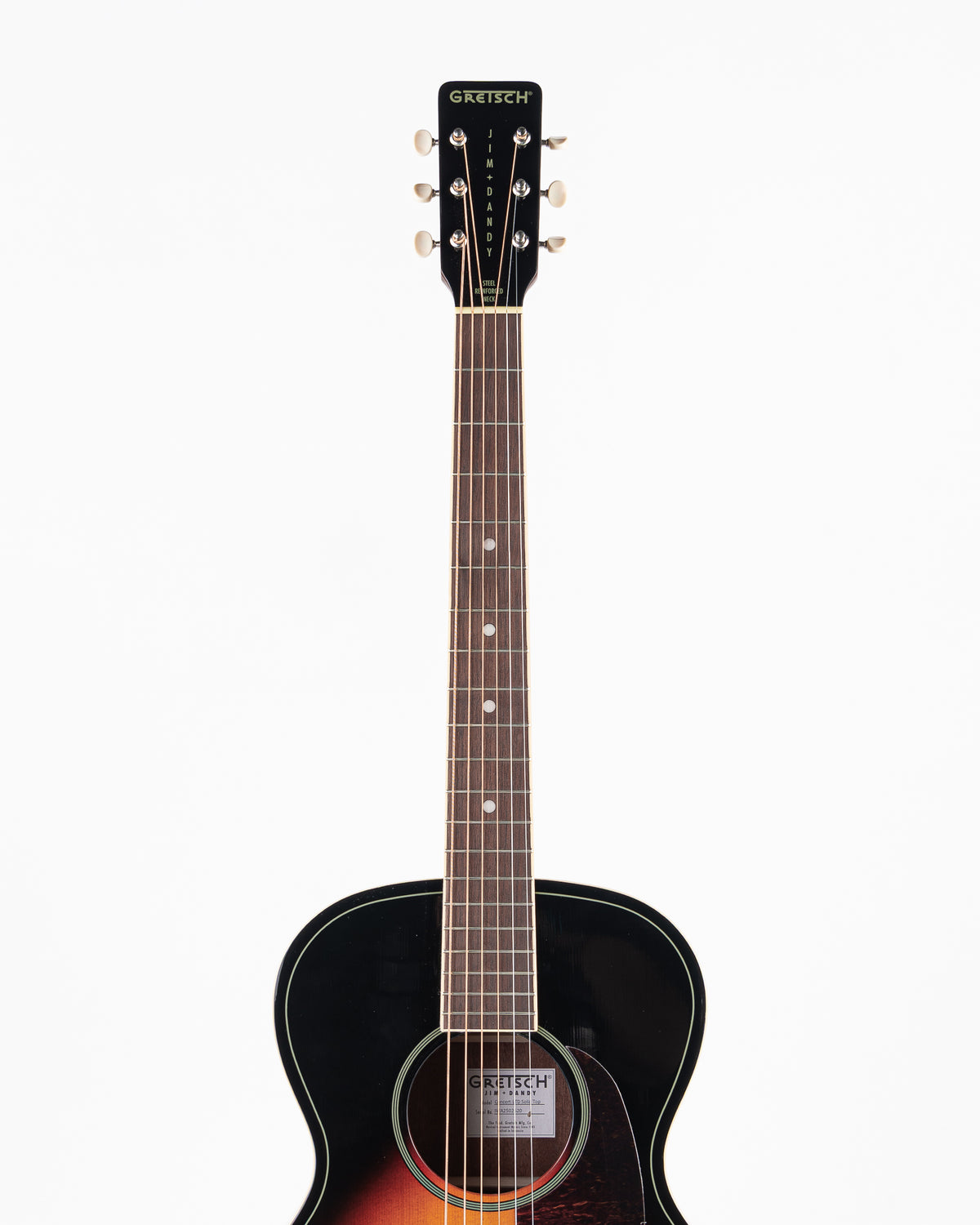Gretsch Limited Edition Jim Dandy™ Concert Solid Top Acoustic Guitar - Heritage Burst
