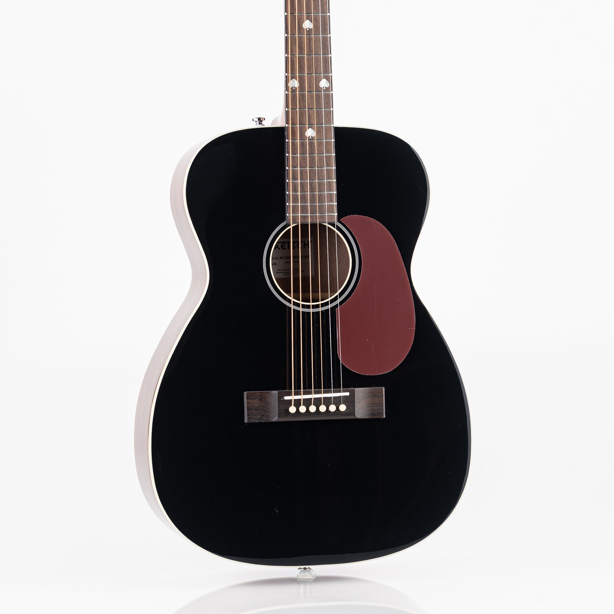 Gretsch Nick 13 Outlaw Heart Grand Concert Acoustic Electric Guitar - Black