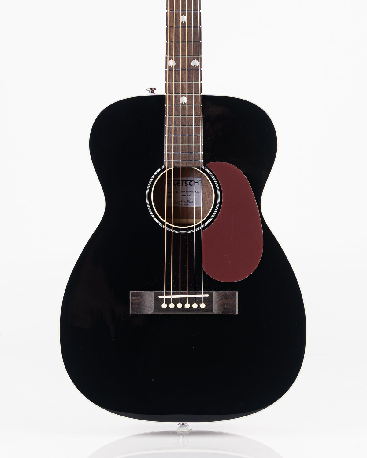 Gretsch Nick 13 Outlaw Heart Grand Concert Acoustic Electric Guitar - Black