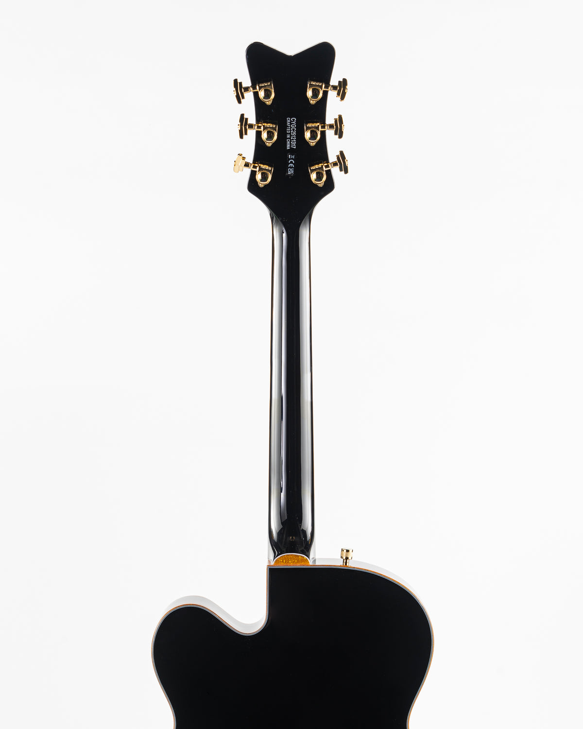 Gretsch Sychromatic Falcon Hollow-Body Single Cut with Bigsby Electric Guitar - Black