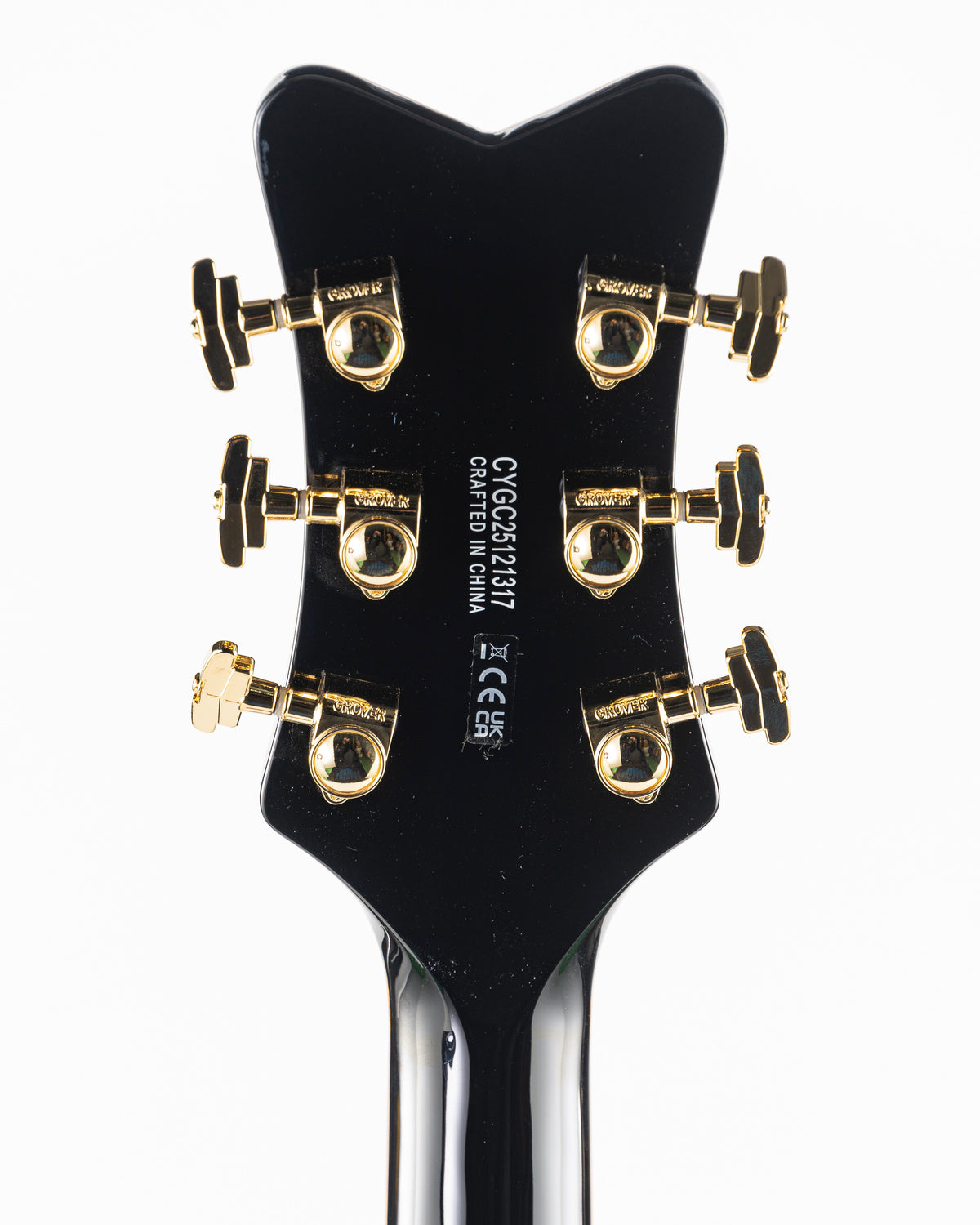 Gretsch Sychromatic Falcon Hollow-Body Single Cut with Bigsby Electric Guitar - Black
