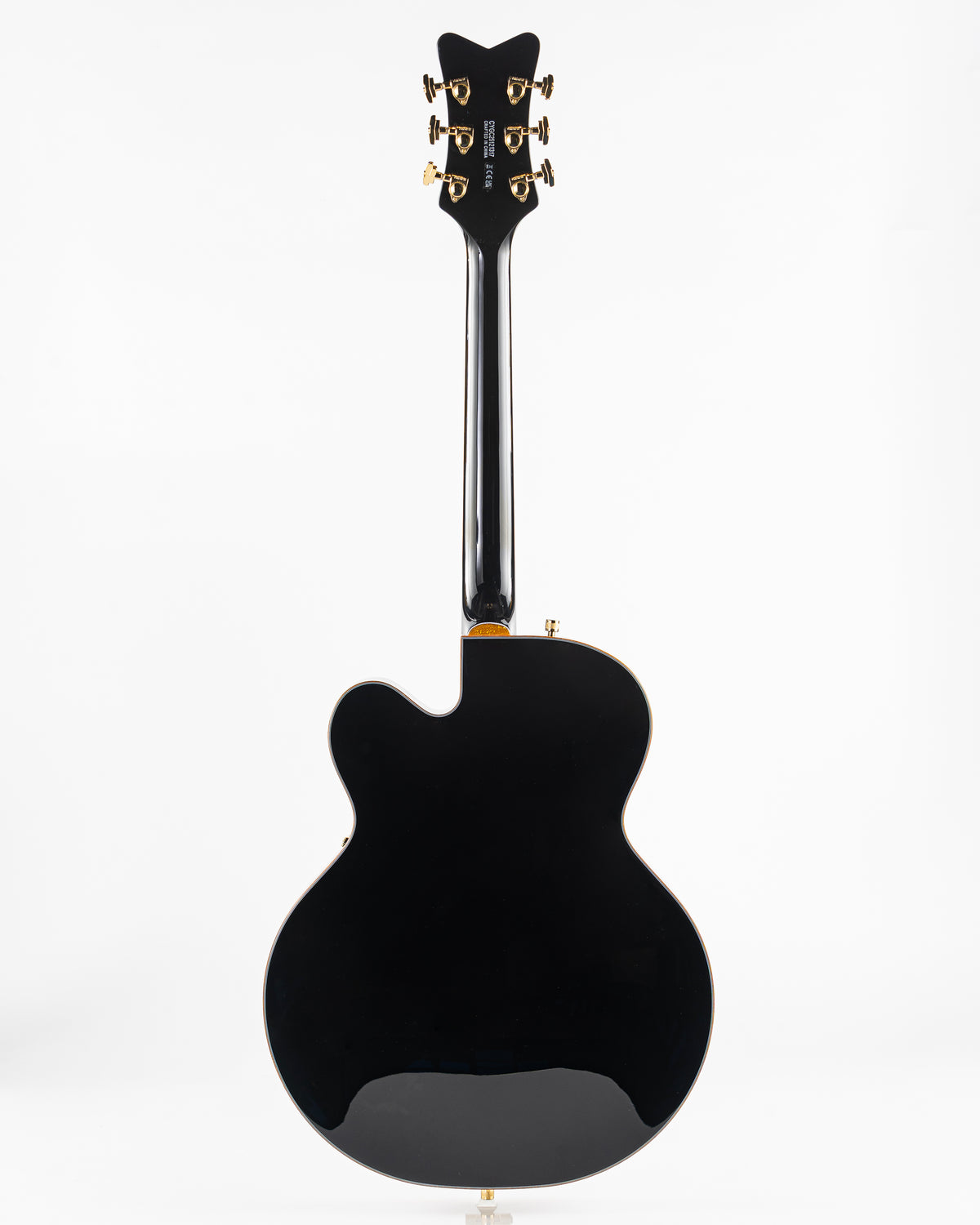 Gretsch Sychromatic Falcon Hollow-Body Single Cut with Bigsby Electric Guitar - Black