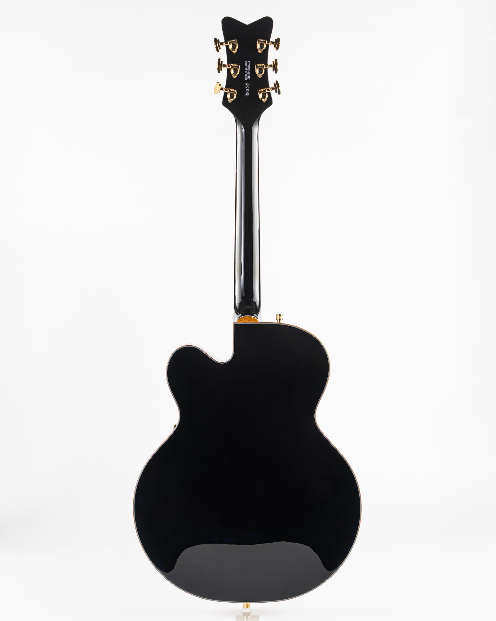 Gretsch Sychromatic Falcon Hollow-Body Single Cut with Bigsby Electric Guitar - Black