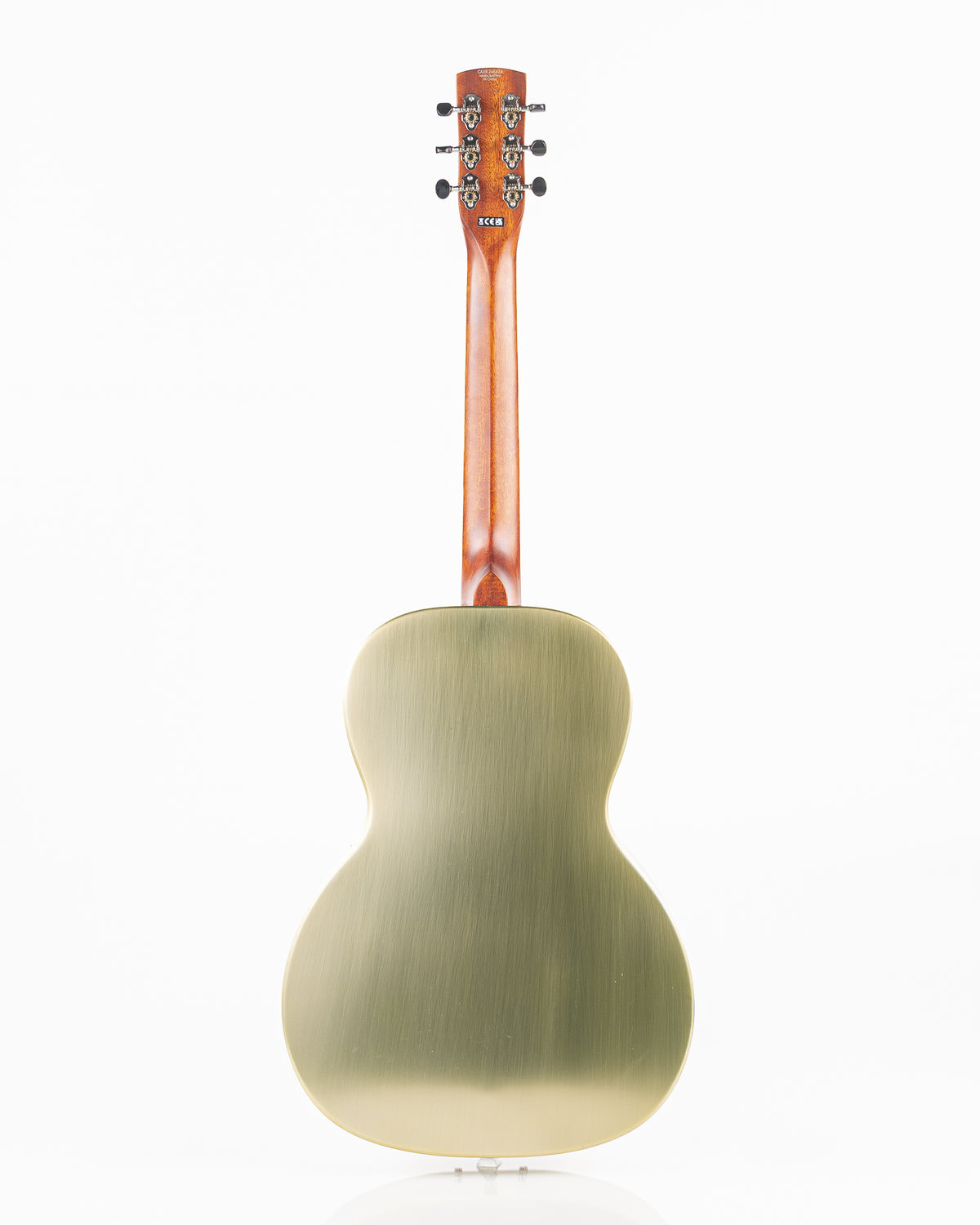 Gretsch G9202 Honey Dipper Special Round-Neck Brass Body Resonator Guitar - Bell Bronze