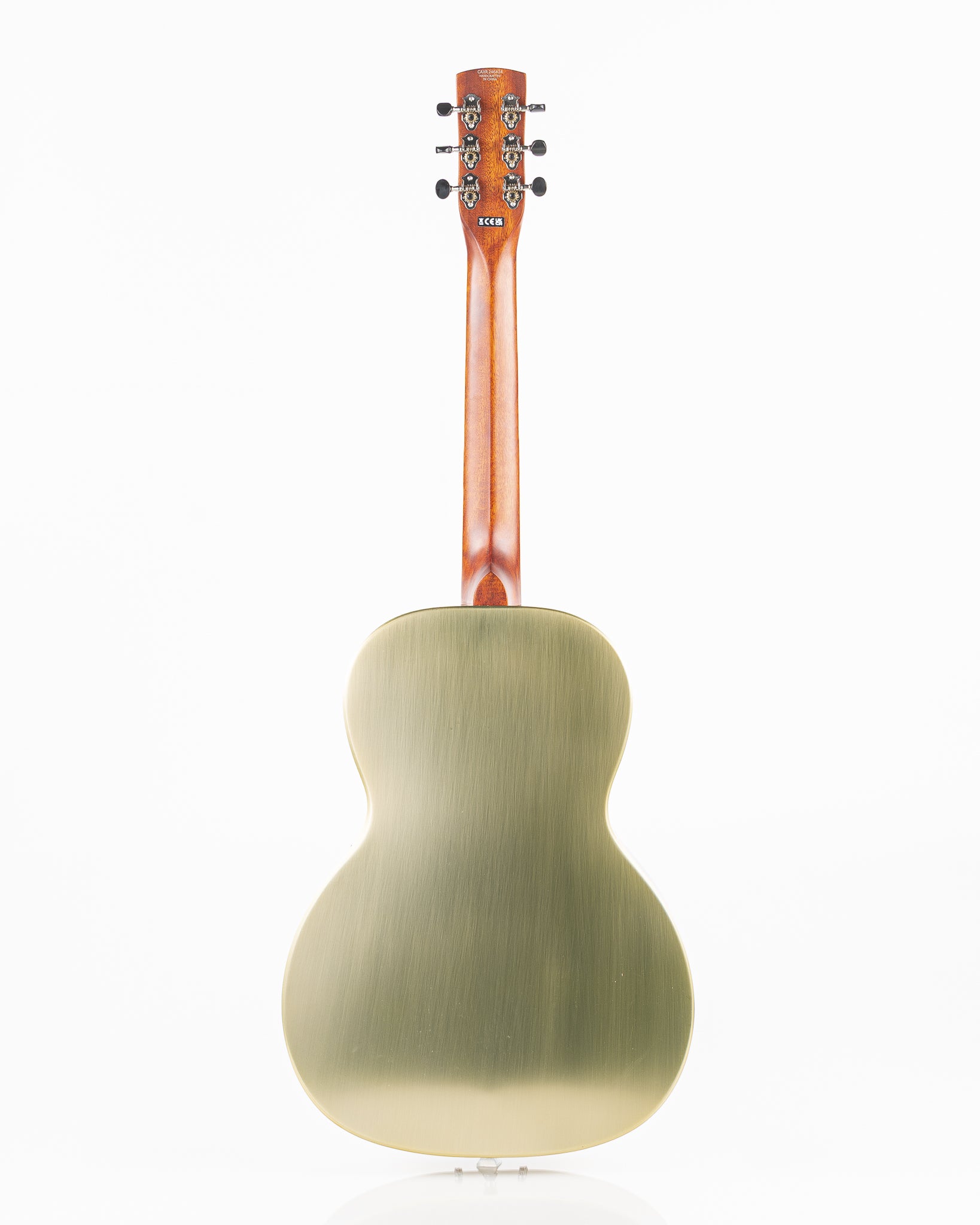 Gretsch G9202 Honey Dipper Special Round-Neck Brass Body Resonator Guitar - Bell Bronze